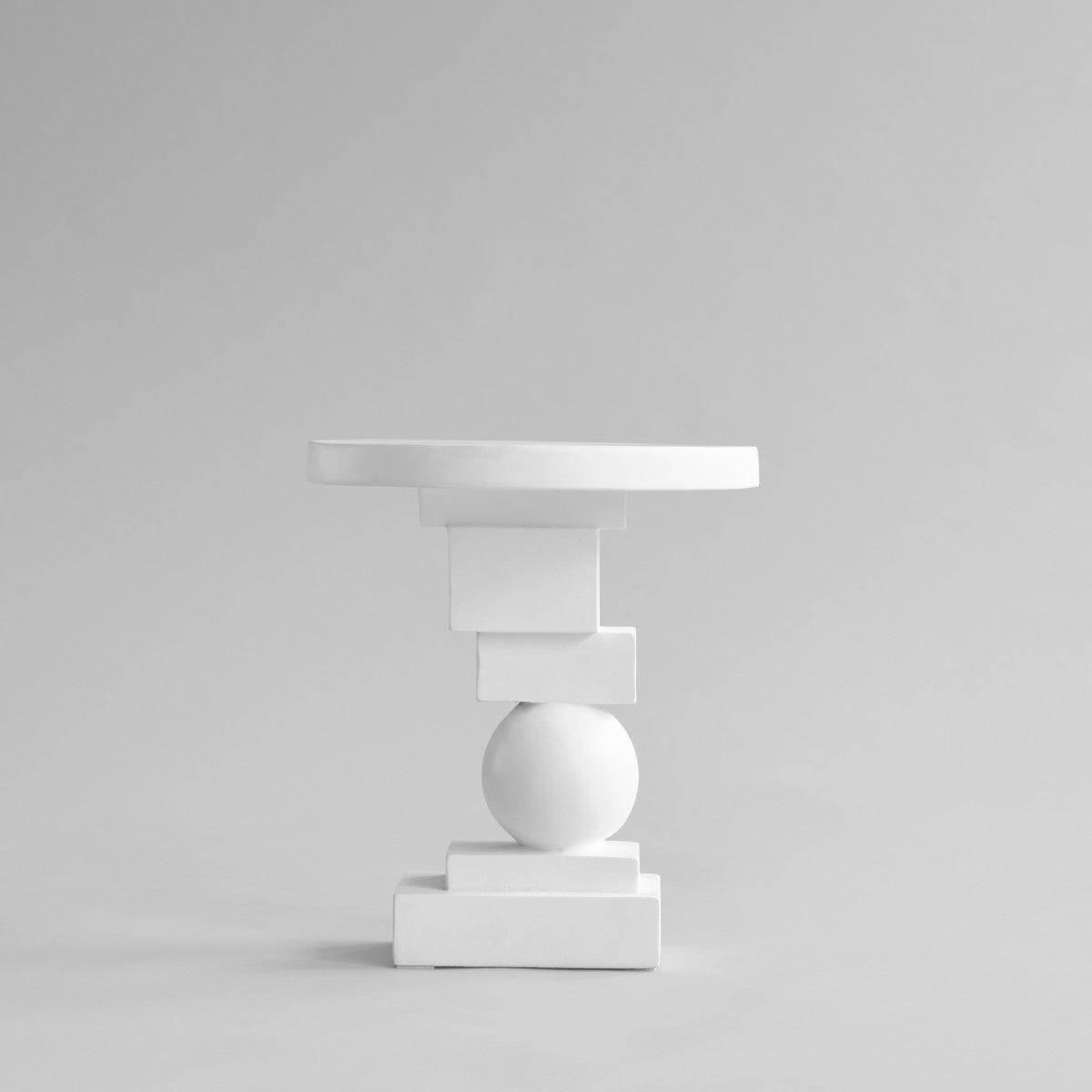 101 CPH Artist Side Table - Bone White