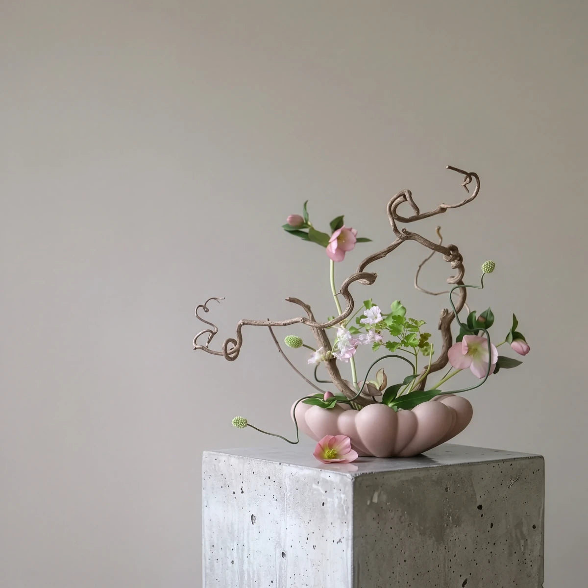 101 CPH Bloom tray - medio - rose