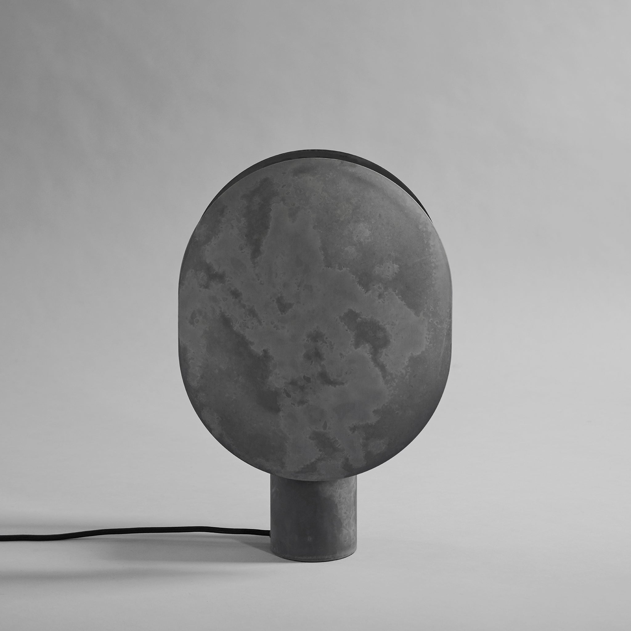 101 CPH Clam Table Lamp - Oxidized