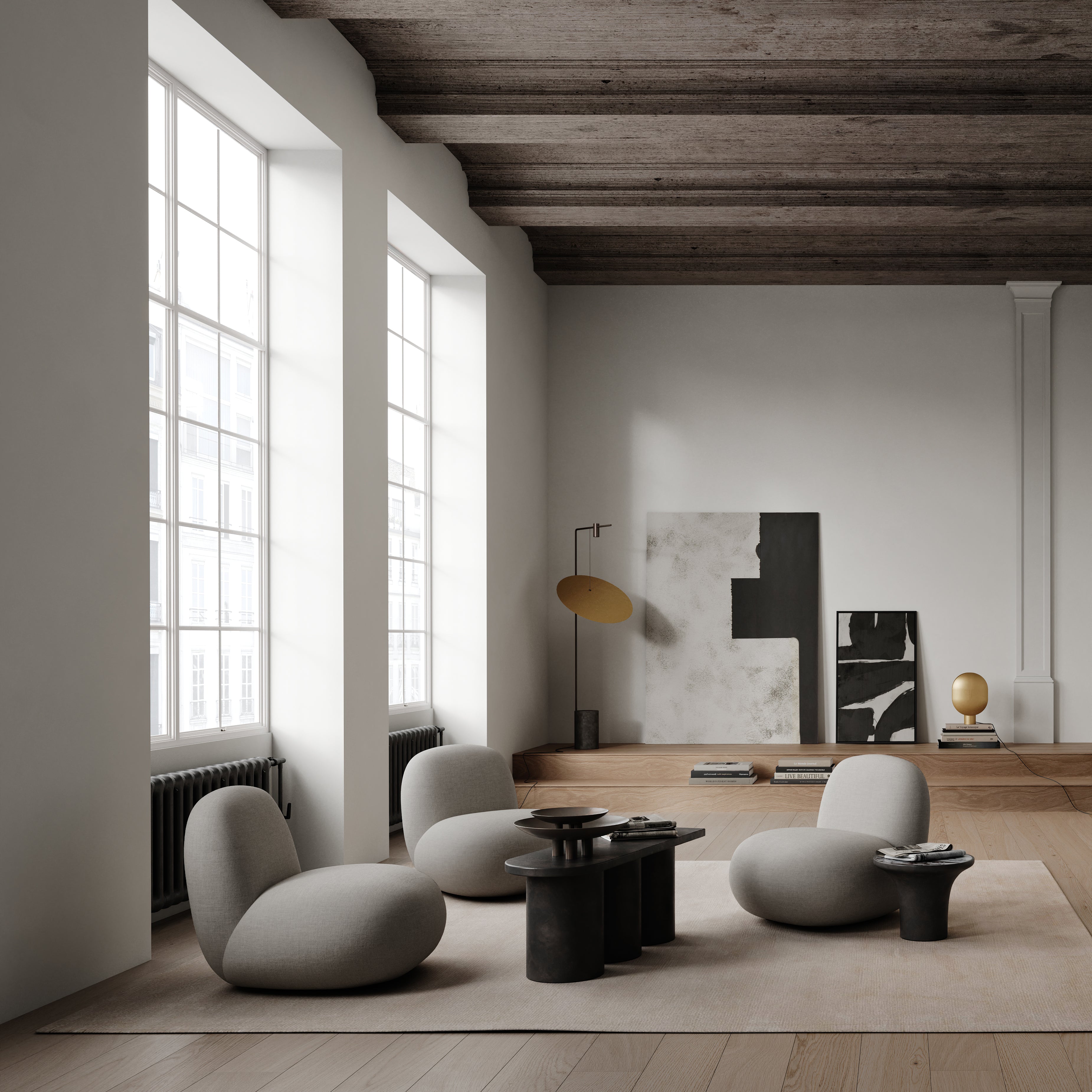 101 CPH The Moon Floor Lamp