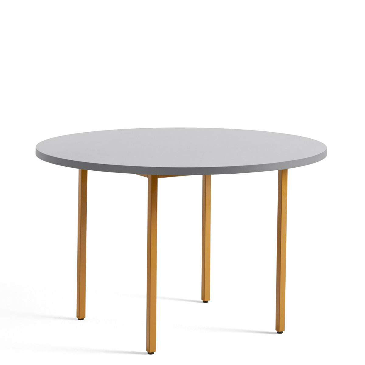 HAY Two-Colour Bord - Ø120cm - Ochre - Light Grey