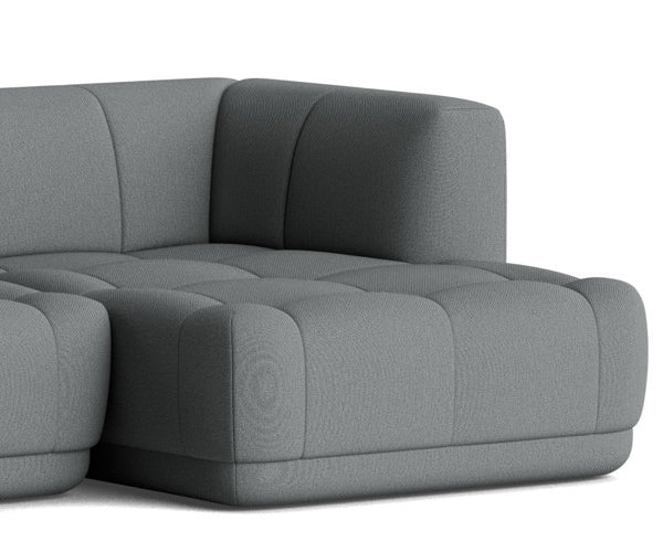 HAY Quilton Sofa - Combination 19 - Steelcut Trio Stof
