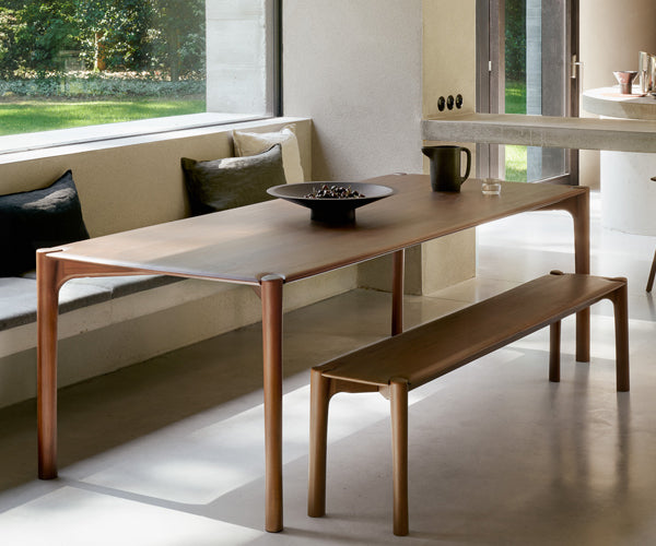 Ethnicraft PI Bench - 186cm - Teak Brown