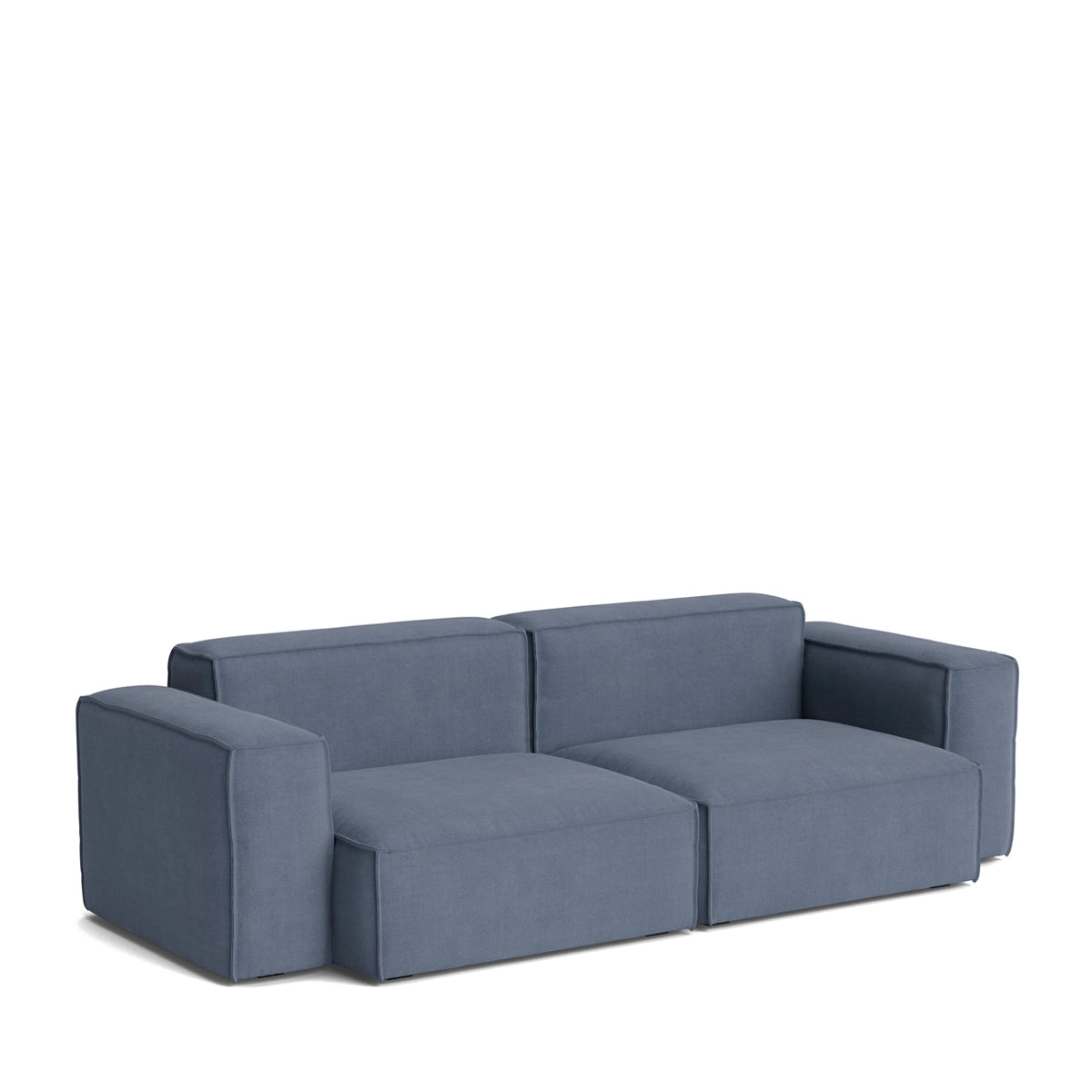 HAY Mags Soft Sofa - 2,5P - Low Arm - Combination 1 - Aftageligt Betræk - Linara 198