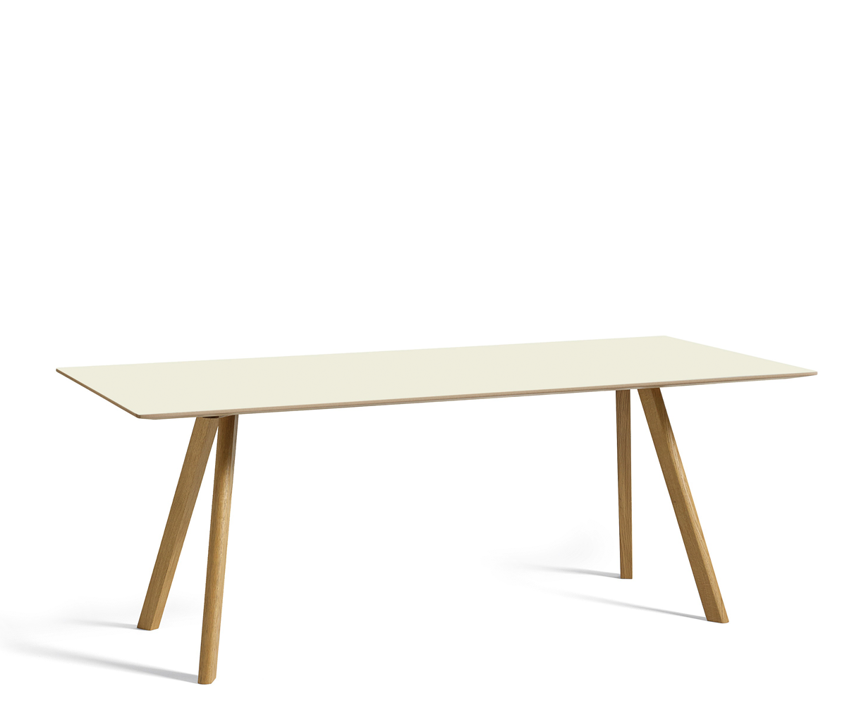 HAY CPH30 2.0 Table - 200x90cm - Off White Linolium