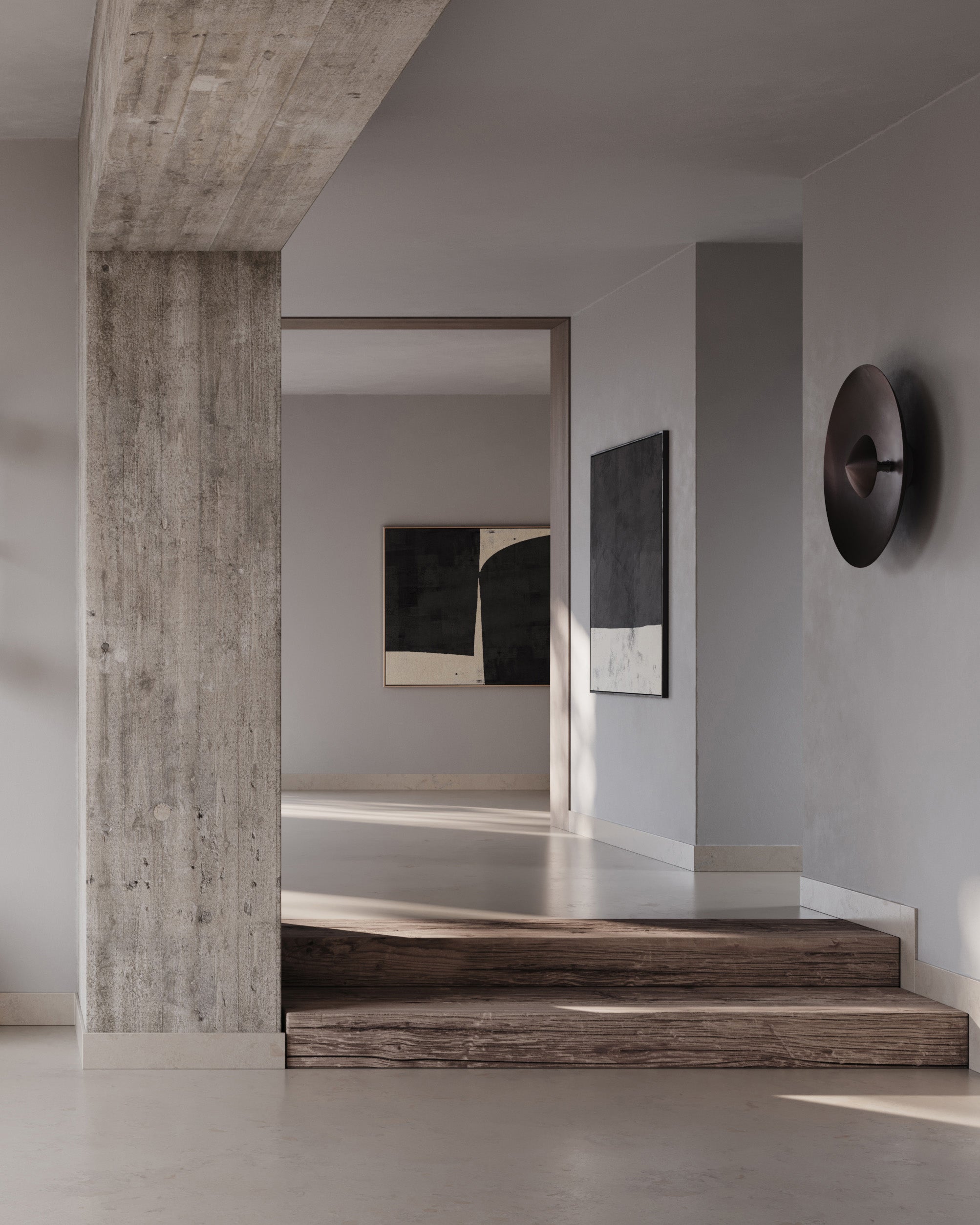 101 CPH Dusk Wall Lamp - Burned Black