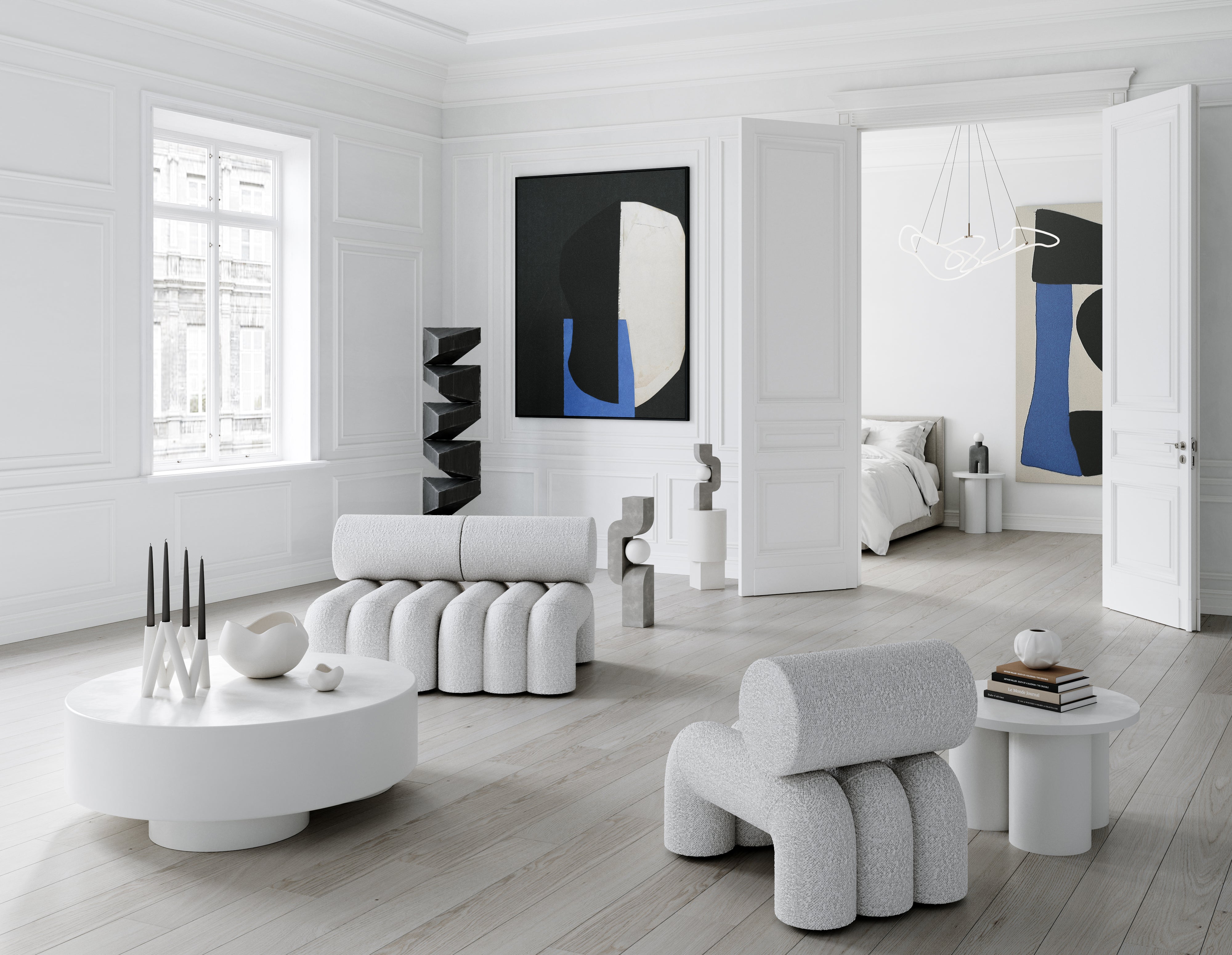 101 CPH Sitting Man, Big - Dark Grey