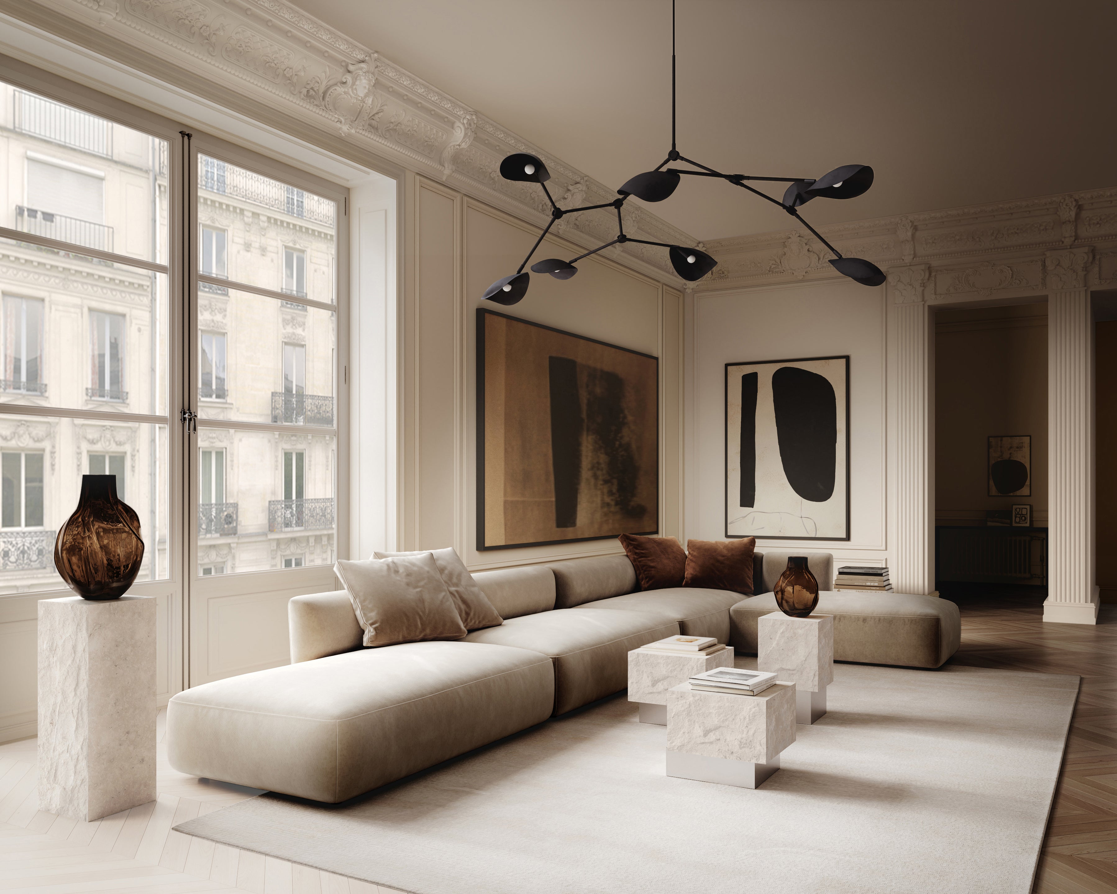 101 CPH Podium, Maxi - Limestone