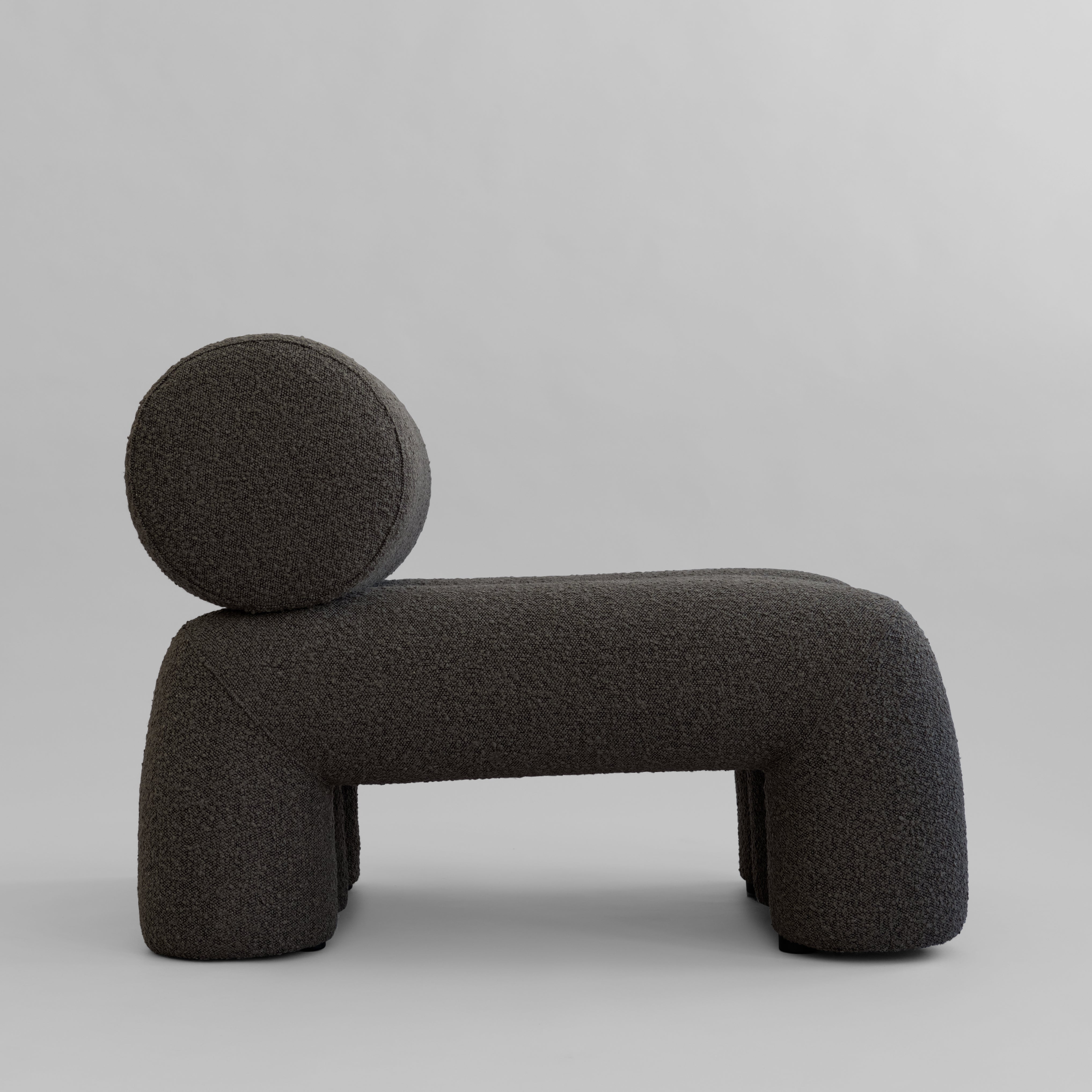 101 CPH Foku Chair - Deep Taupe (A2635)