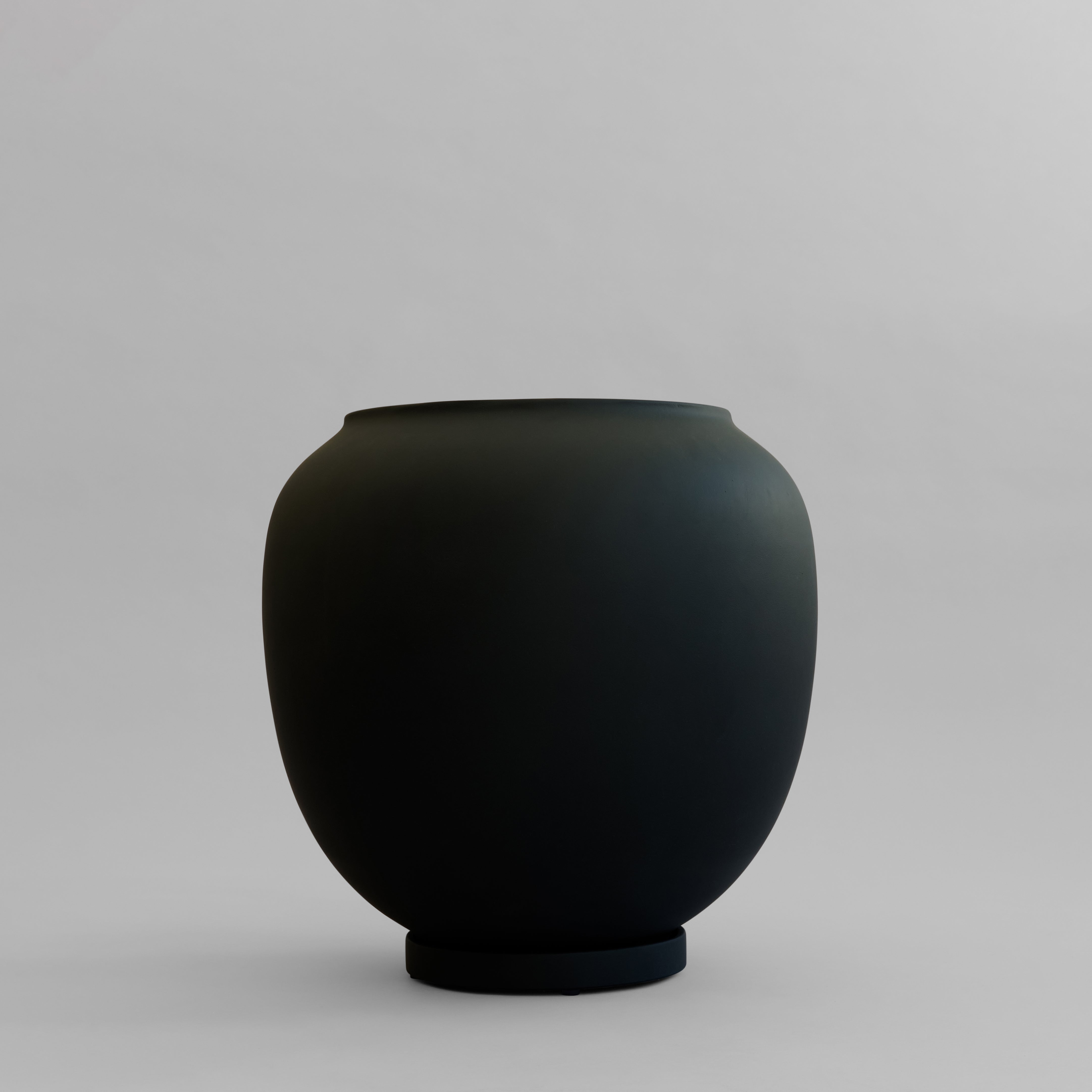 101 CPH Sunao Plant Pot, Hexa - Black