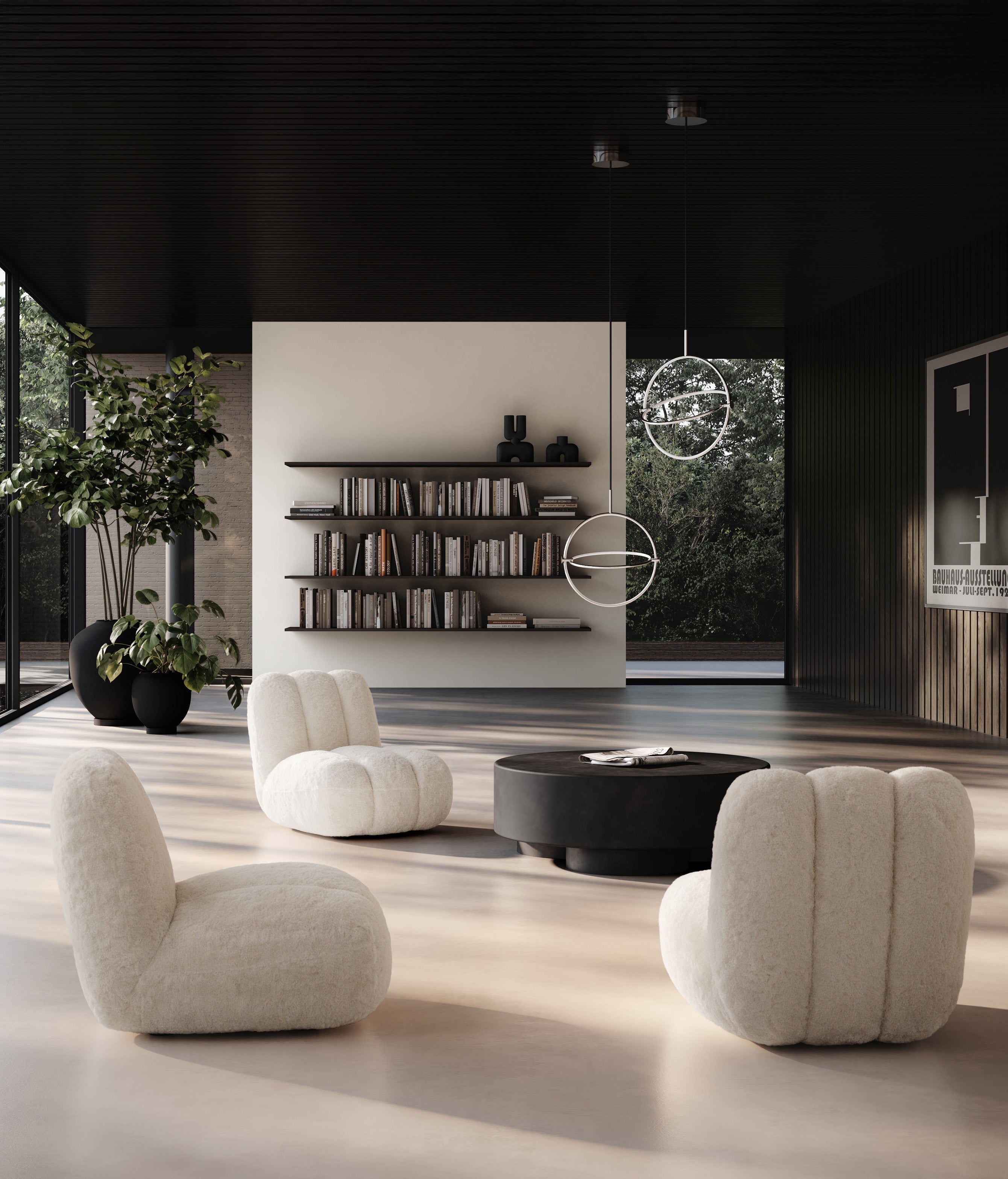 101 CPH Toe Chair - Sandshell (Sheepskin)