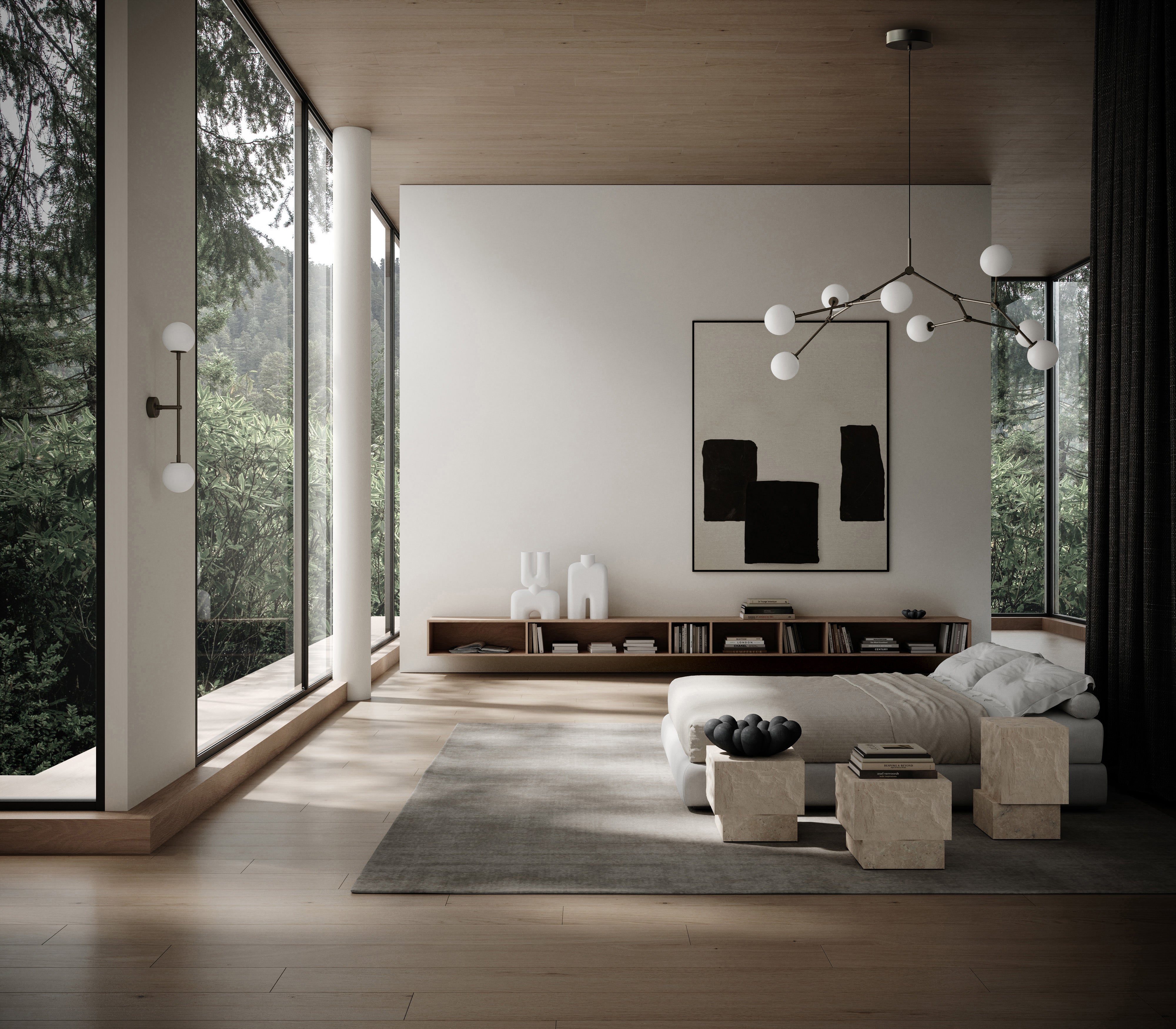 101 CPH Drop Chandelier Bulp - Grey (5m)