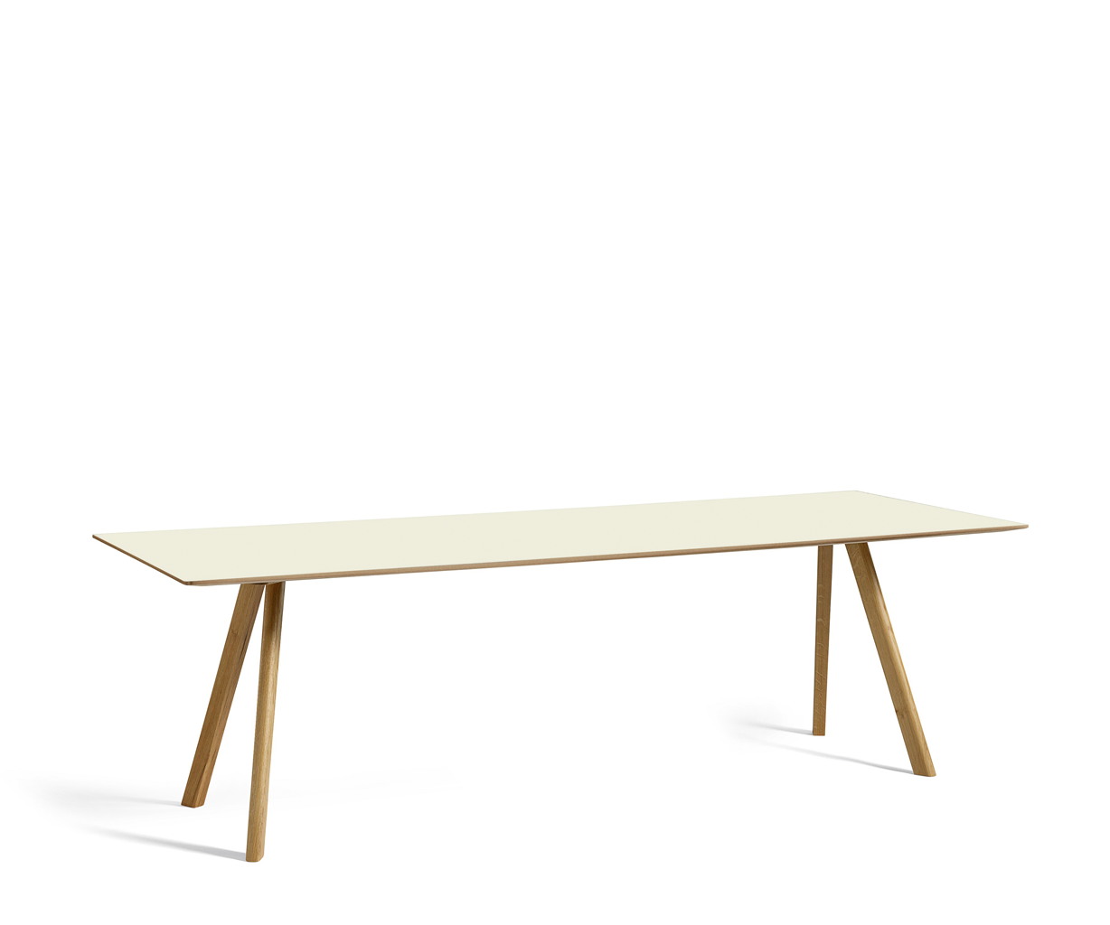 HAY CPH30 2.0 Table - 250x90cm - Off White Linolium