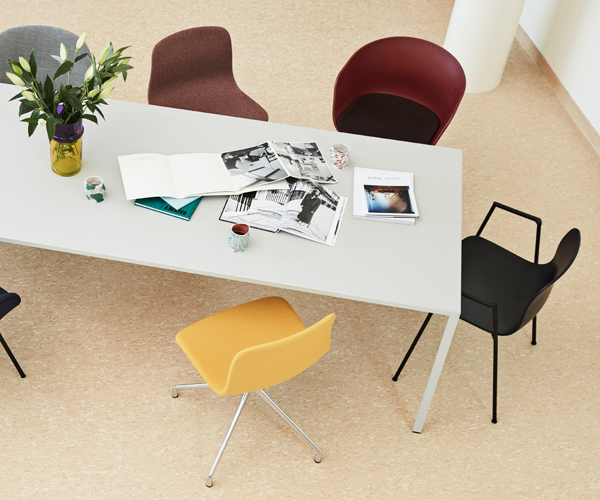 HAY New Order Table - 300x100cm. - Cloud Grey