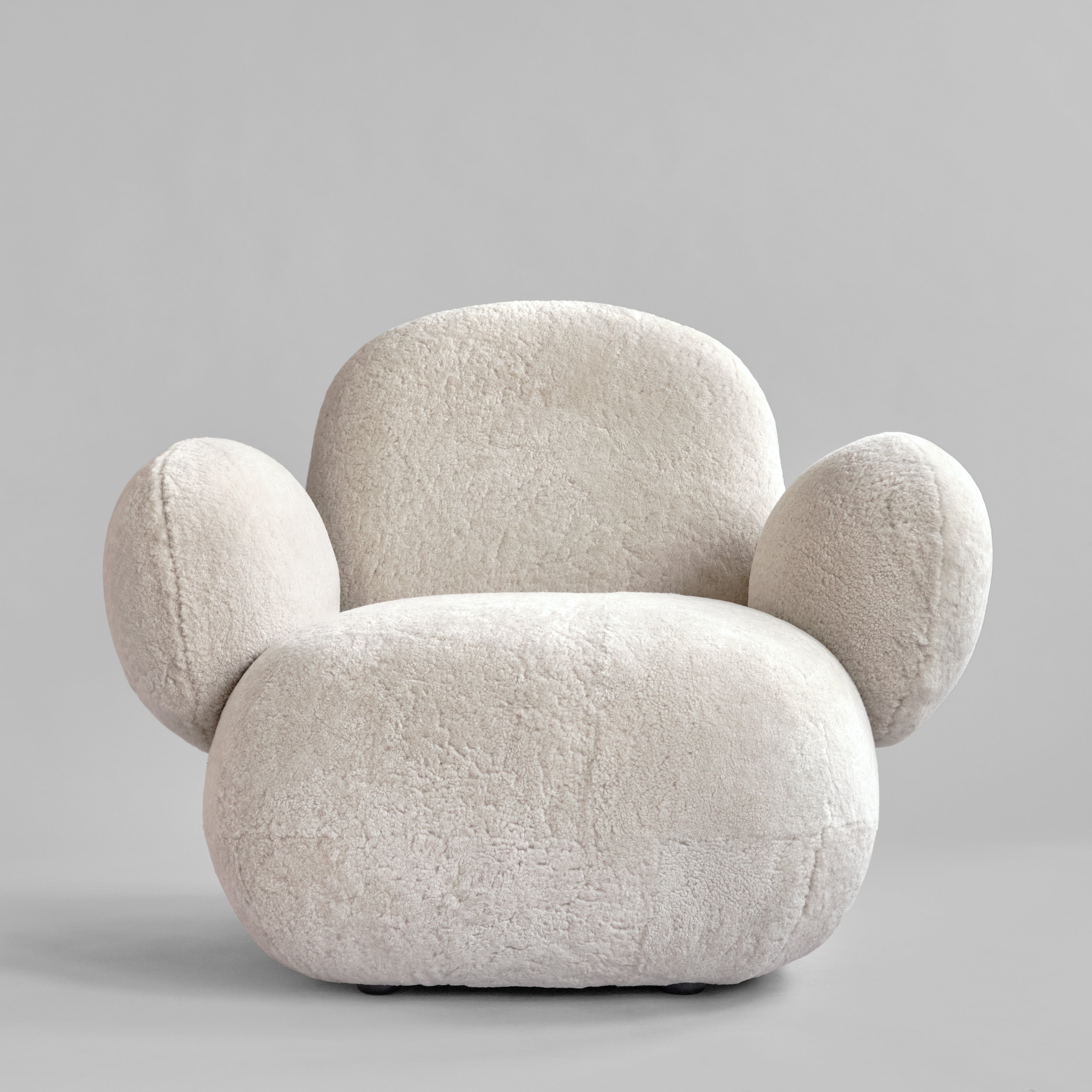 101 CPH Toe Armchair, Flat - Sandshell (Sheepskin)