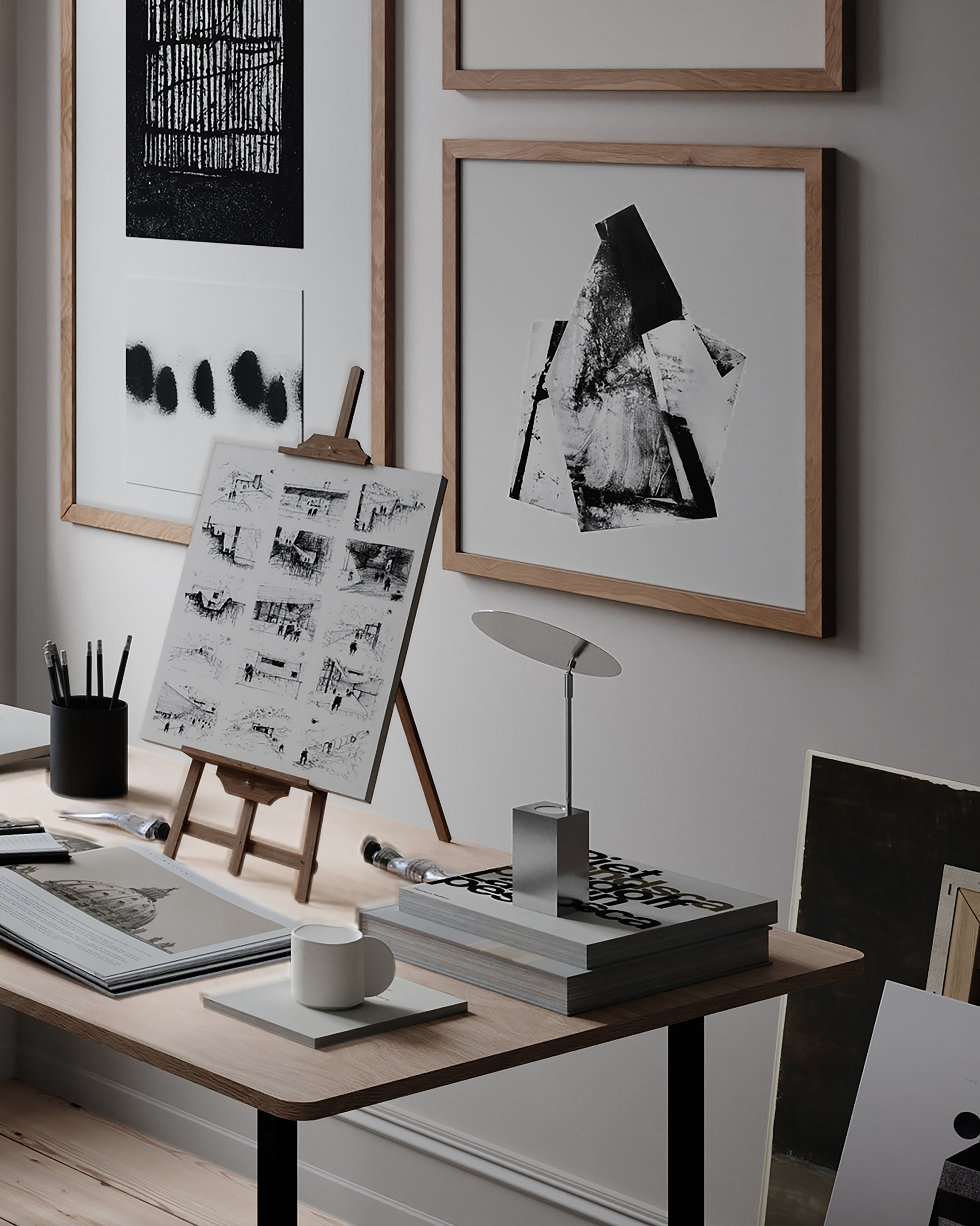 101 CPH Reflect Table Lamp - Chrome