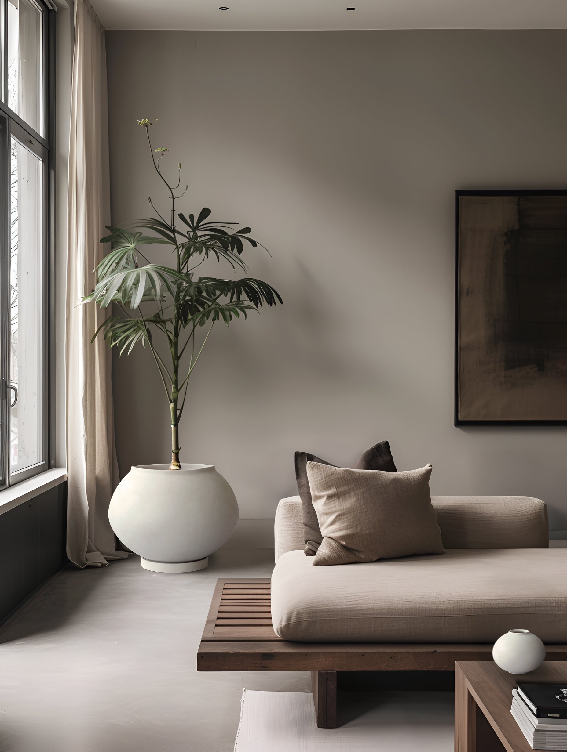 101 CPH Sunao Plant Pot Fat, Hexa - Birch