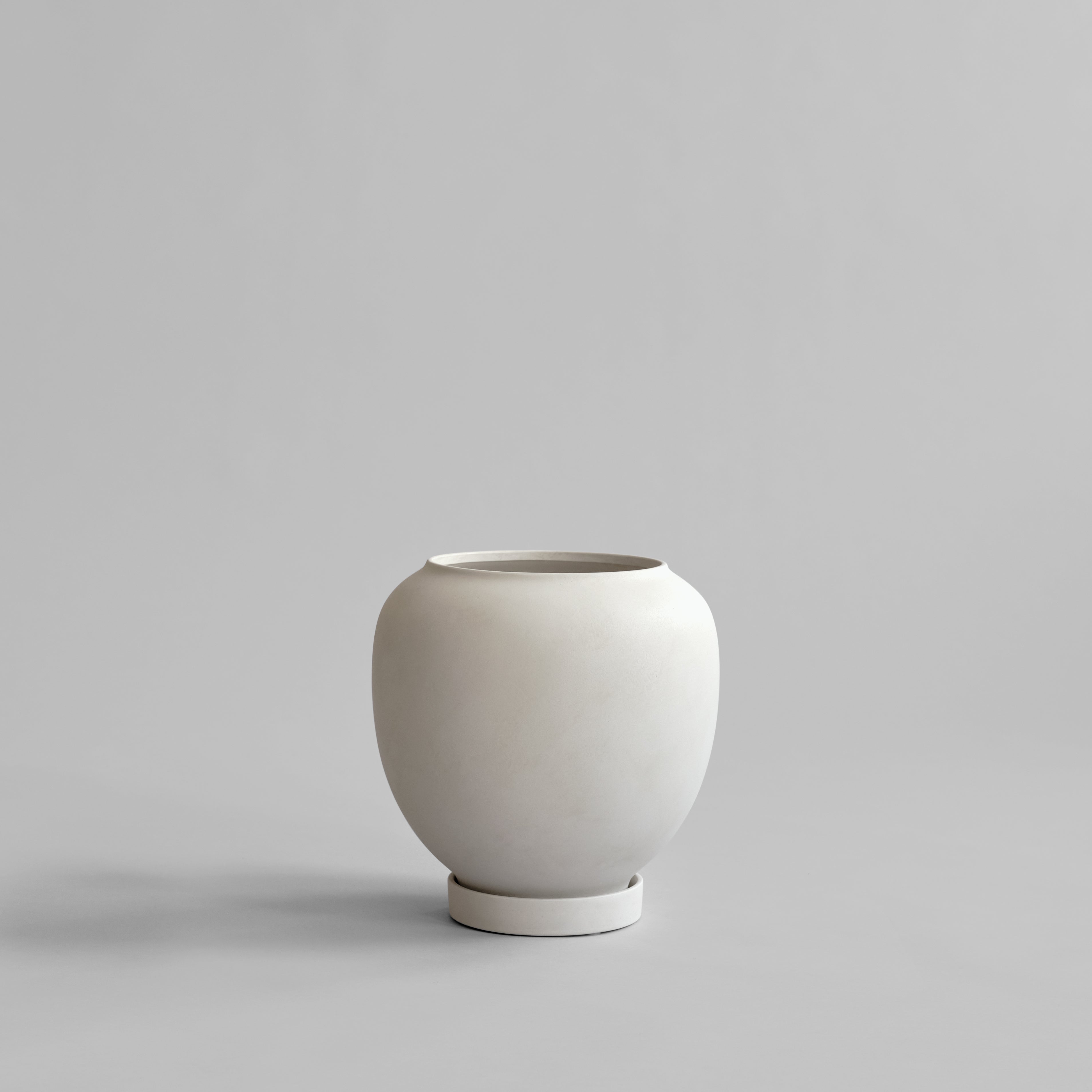 101 CPH Sunao Plant Pot, Medio - Birch