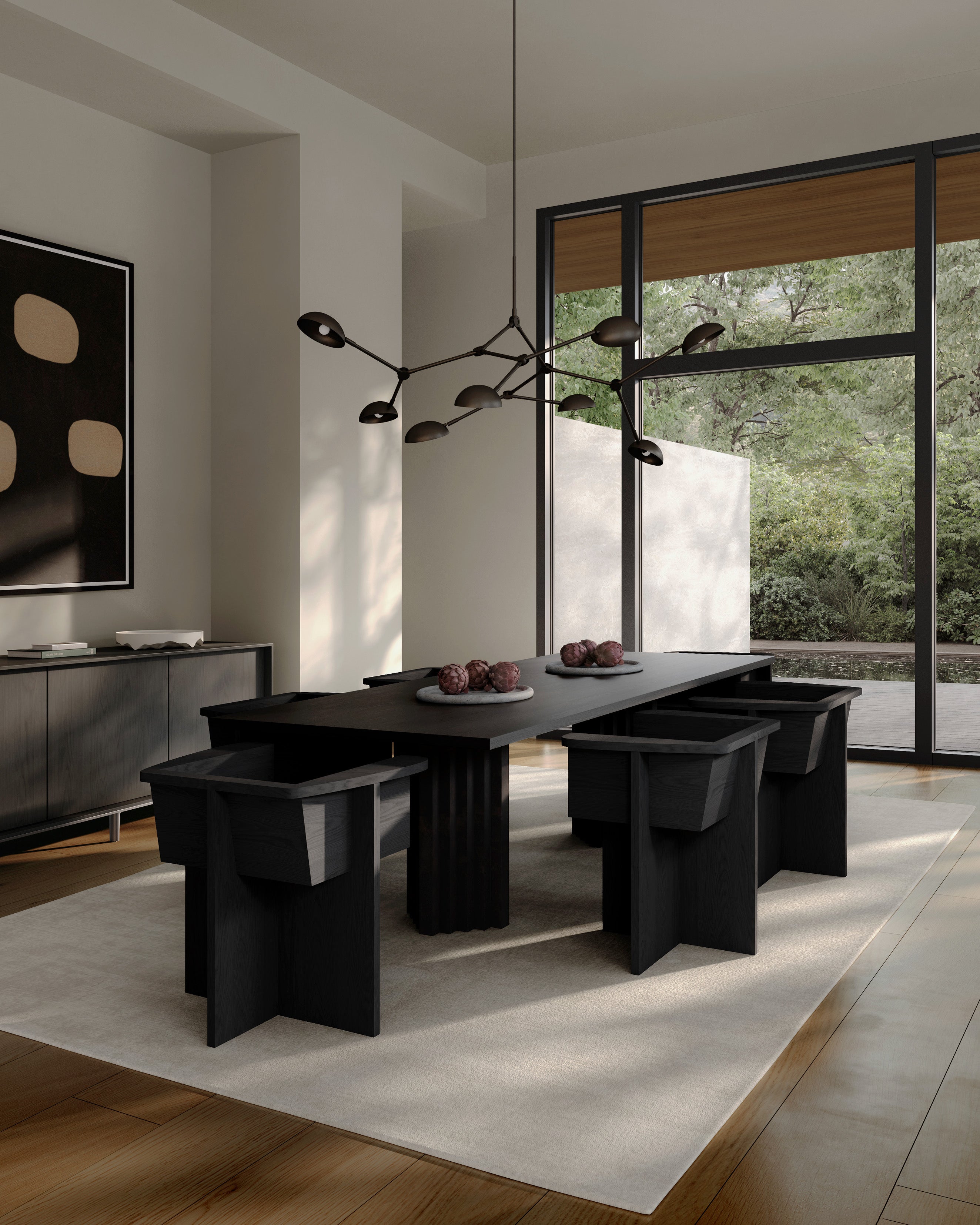 101 CPH Brutus Dining Chair - Coffee Black Oak