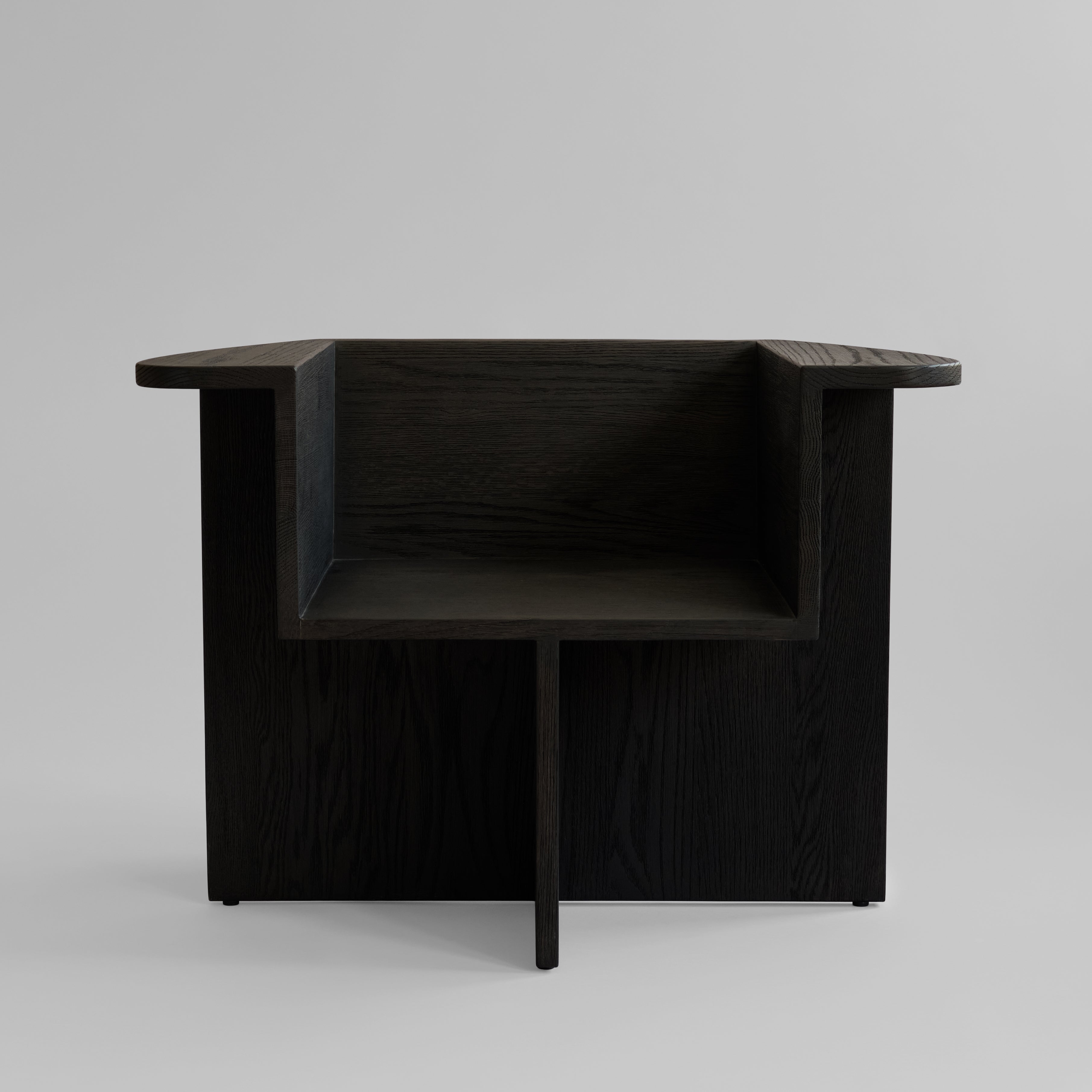 101 CPH Brutus Lounge Chair - Coffee Black Oak