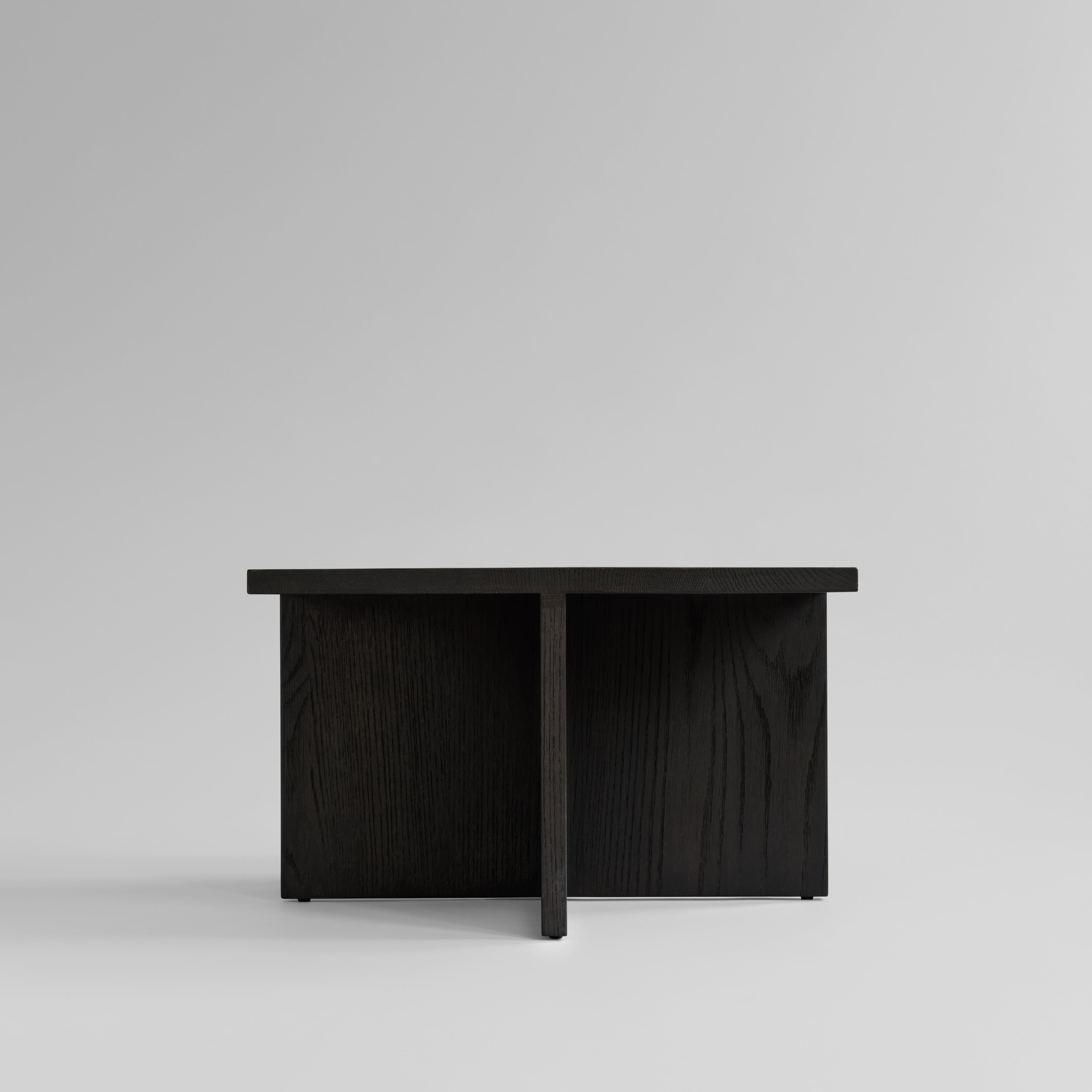 101 CPH Brutus Coffee Table - Coffee Black Oak