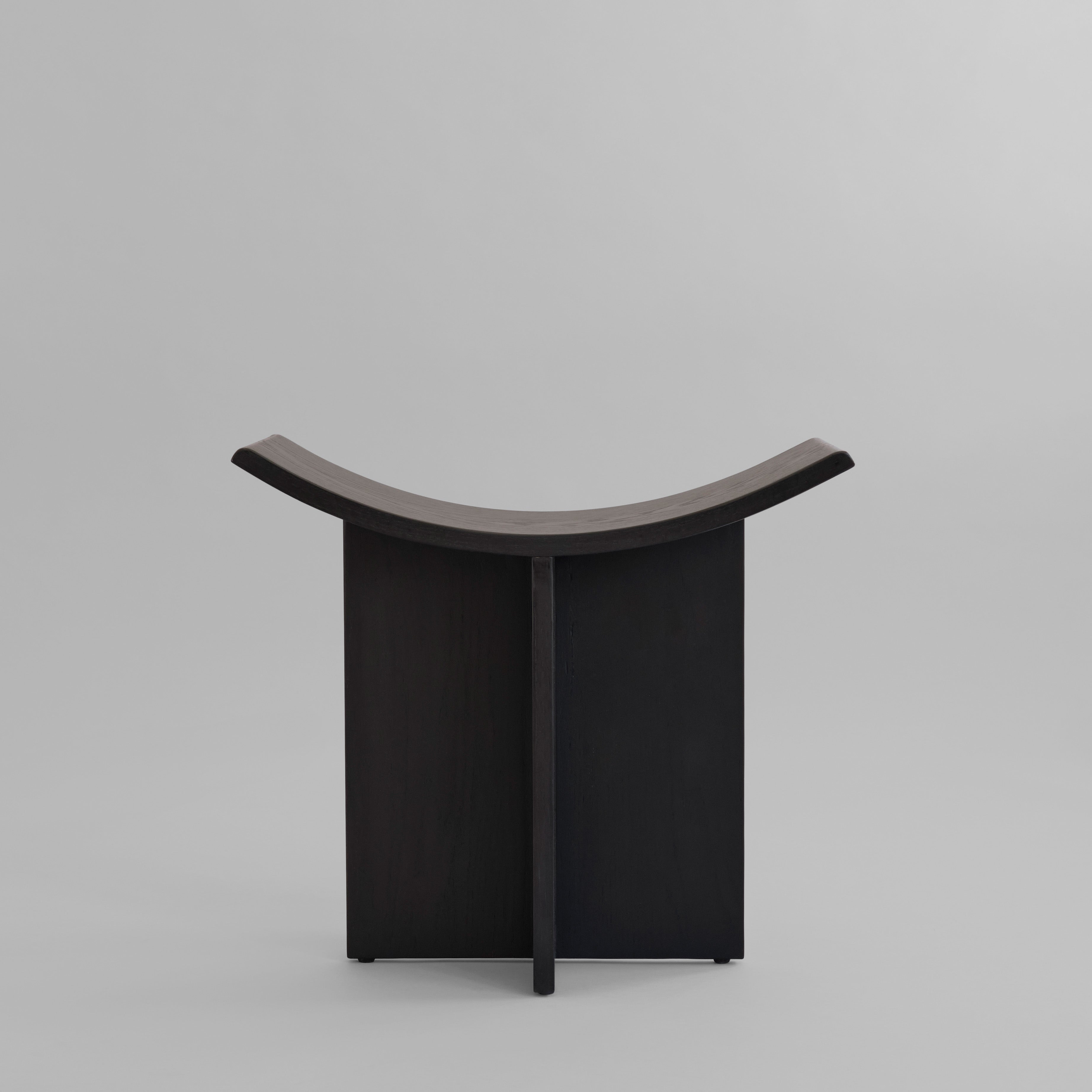 101 CPH Brutus Stool - Coffee Black Oak