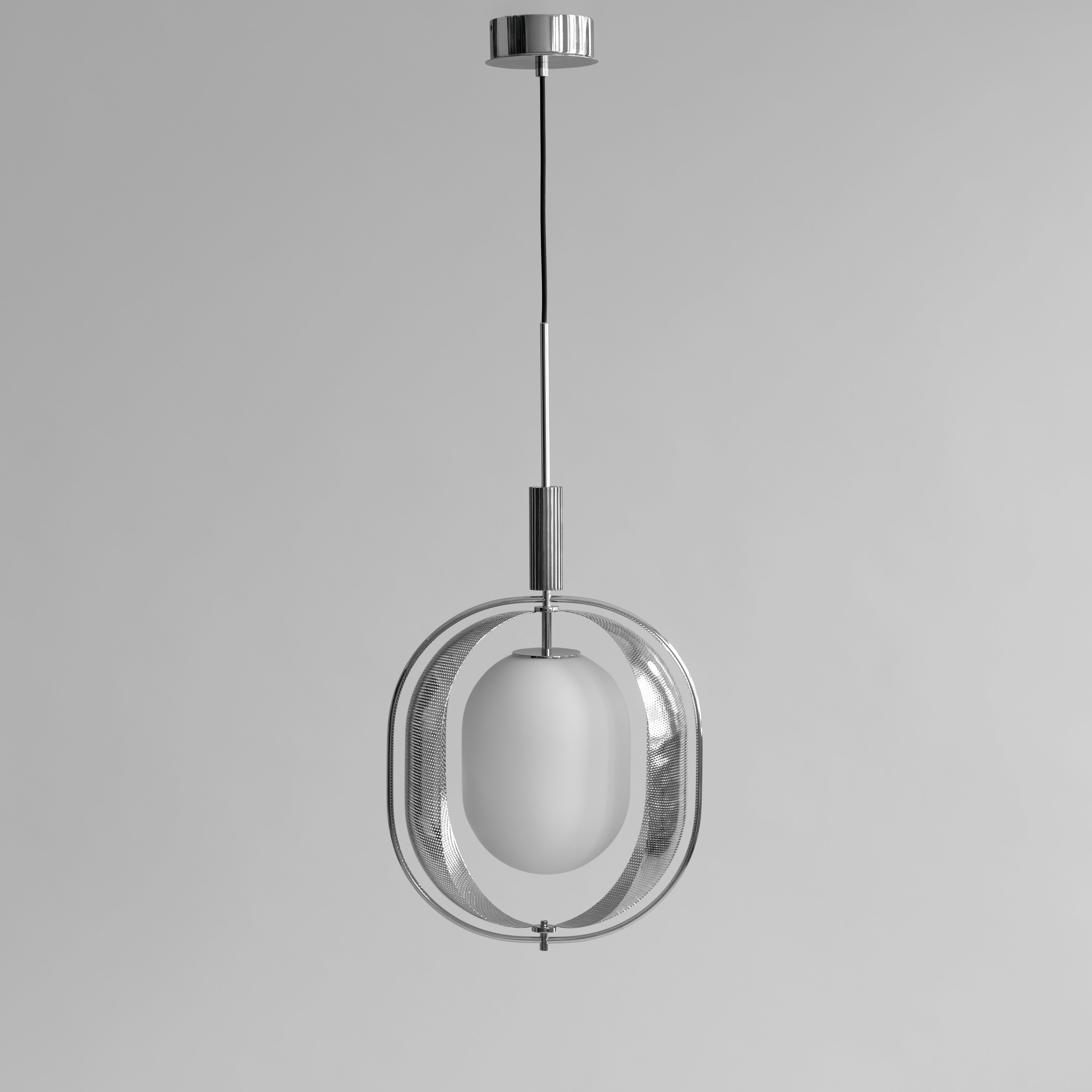 101 CPH Pearl Pendant - Chrome