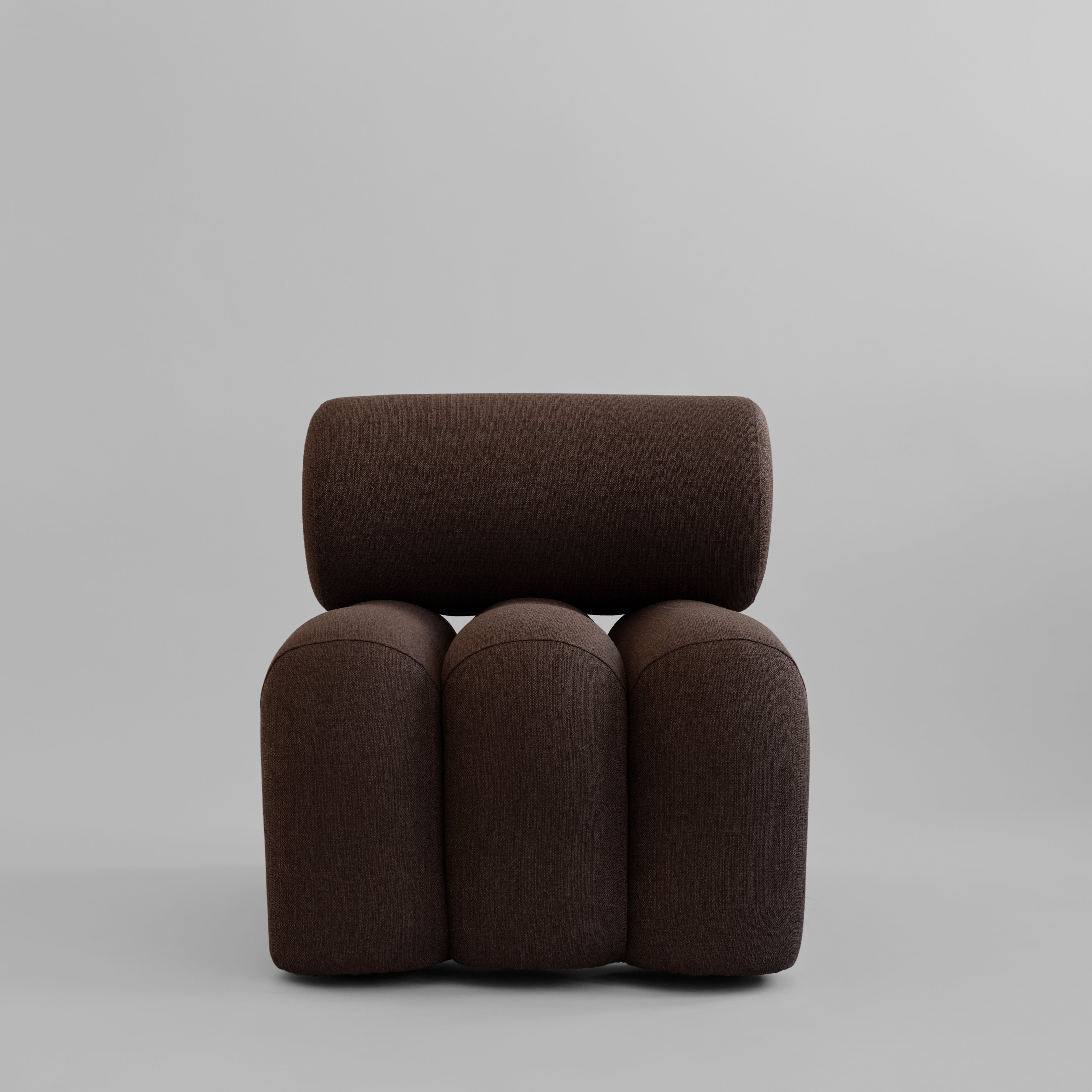 101 CPH Foku Chair - Dark Brown