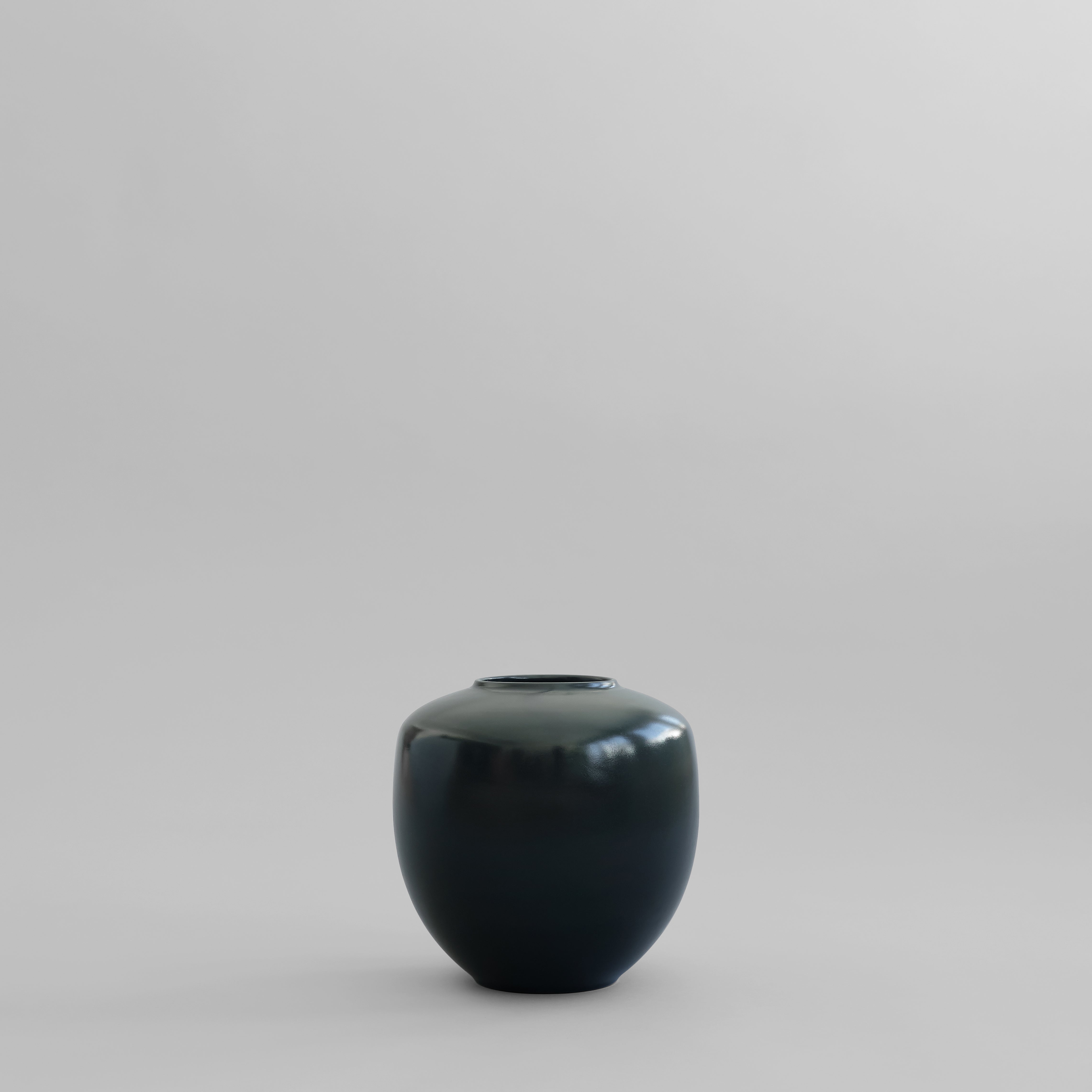 101 CPH Sunao Vase, Medio - Dark Green