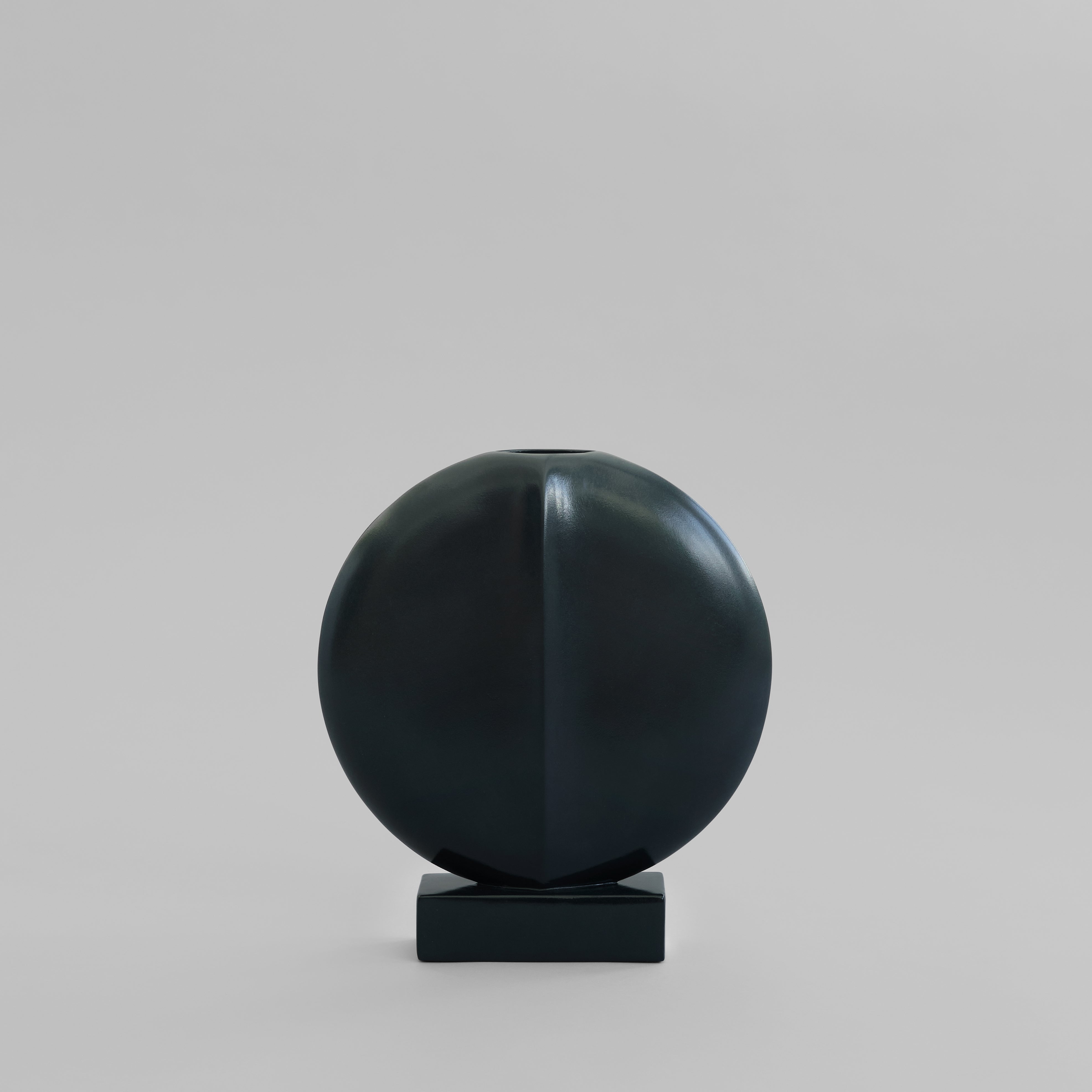 101 CPH Guggenheim Vase, Mini - Dark Green