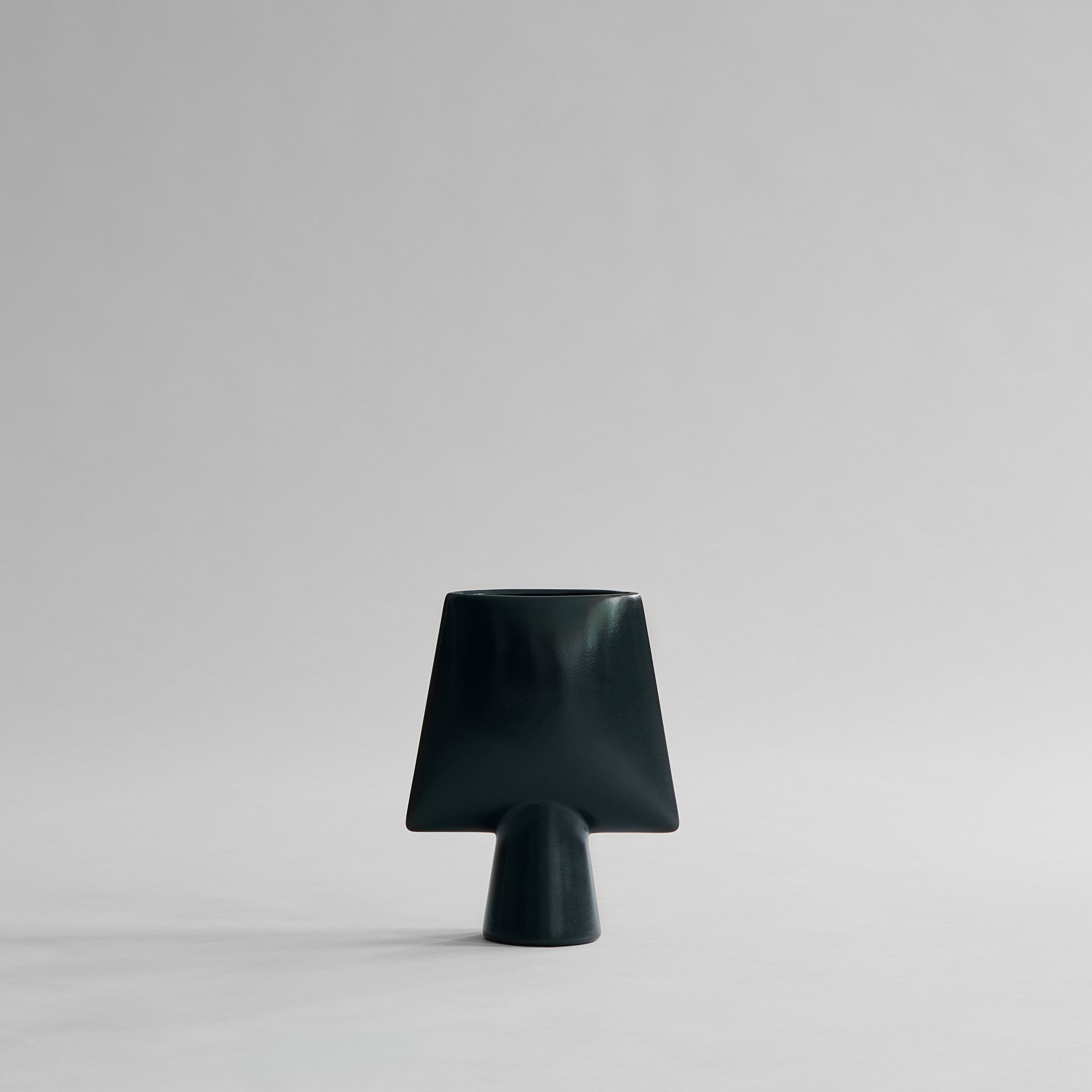101 CPH Sphere Vase Square, Mini – Dark Green