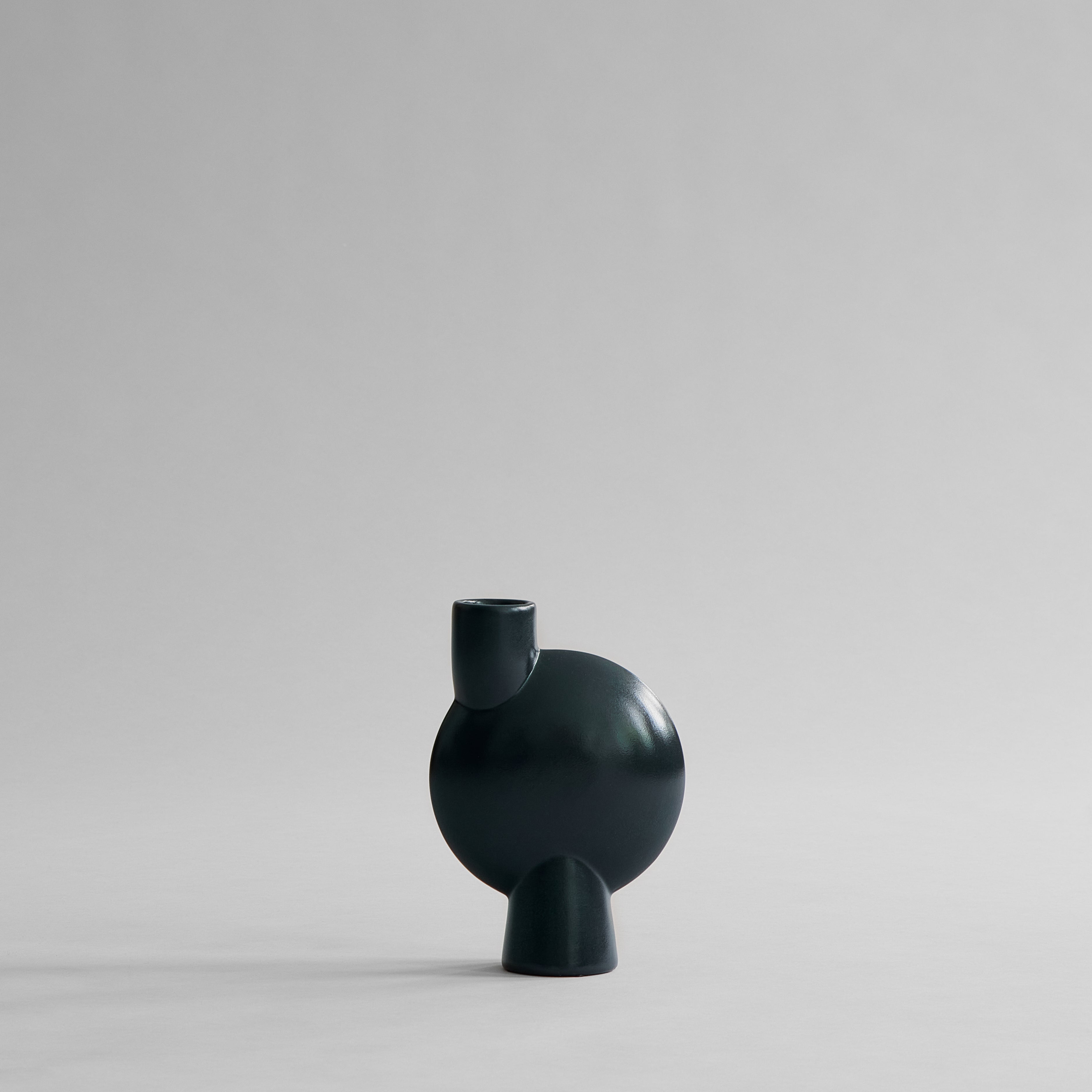 101 CPH Sphere Vase Bubl, Medio – Dark Green