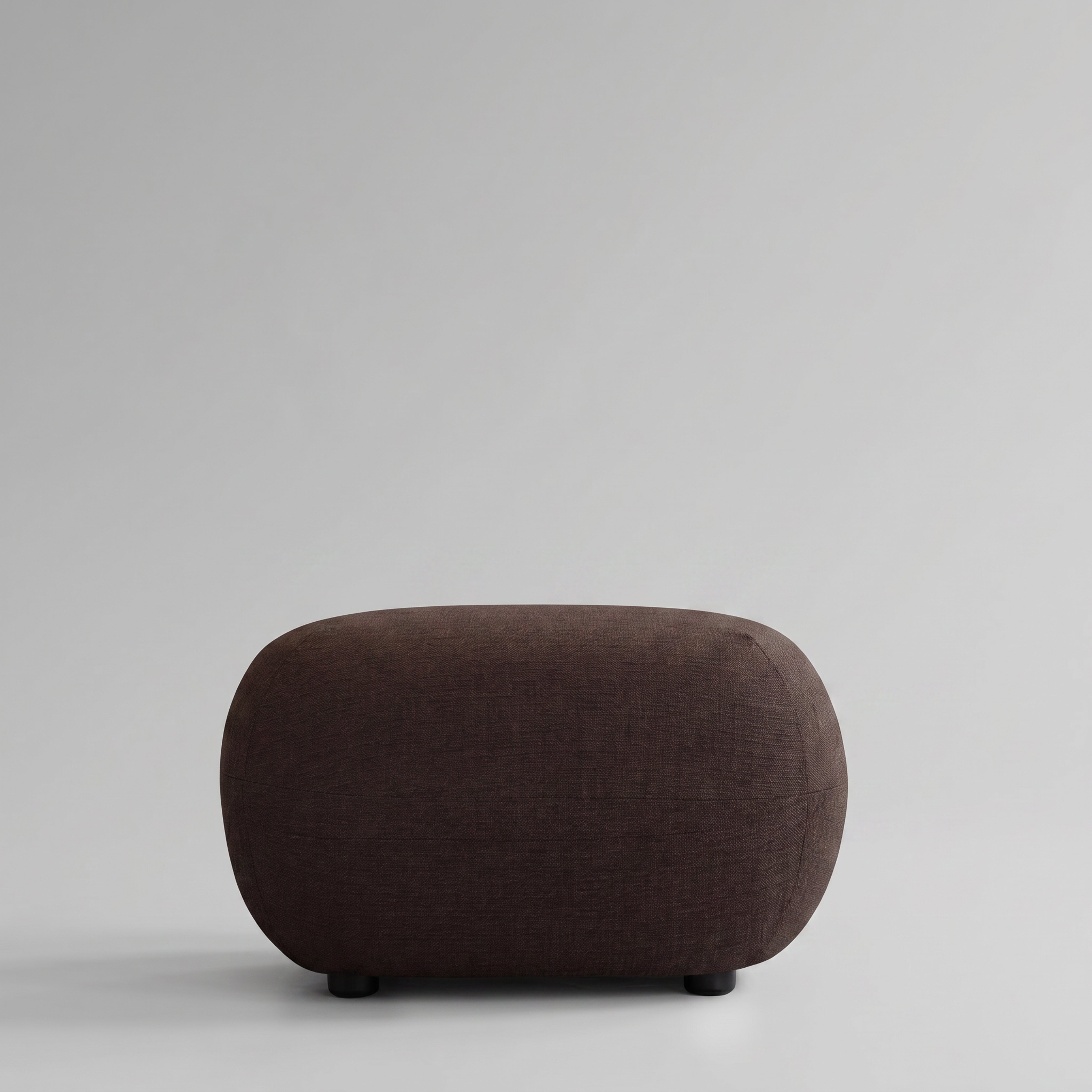101 CPH Toe Ottoman - Dark Brown