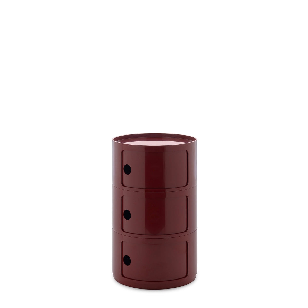 Kartell Componibili New Big - 3 Rum - Burgundy