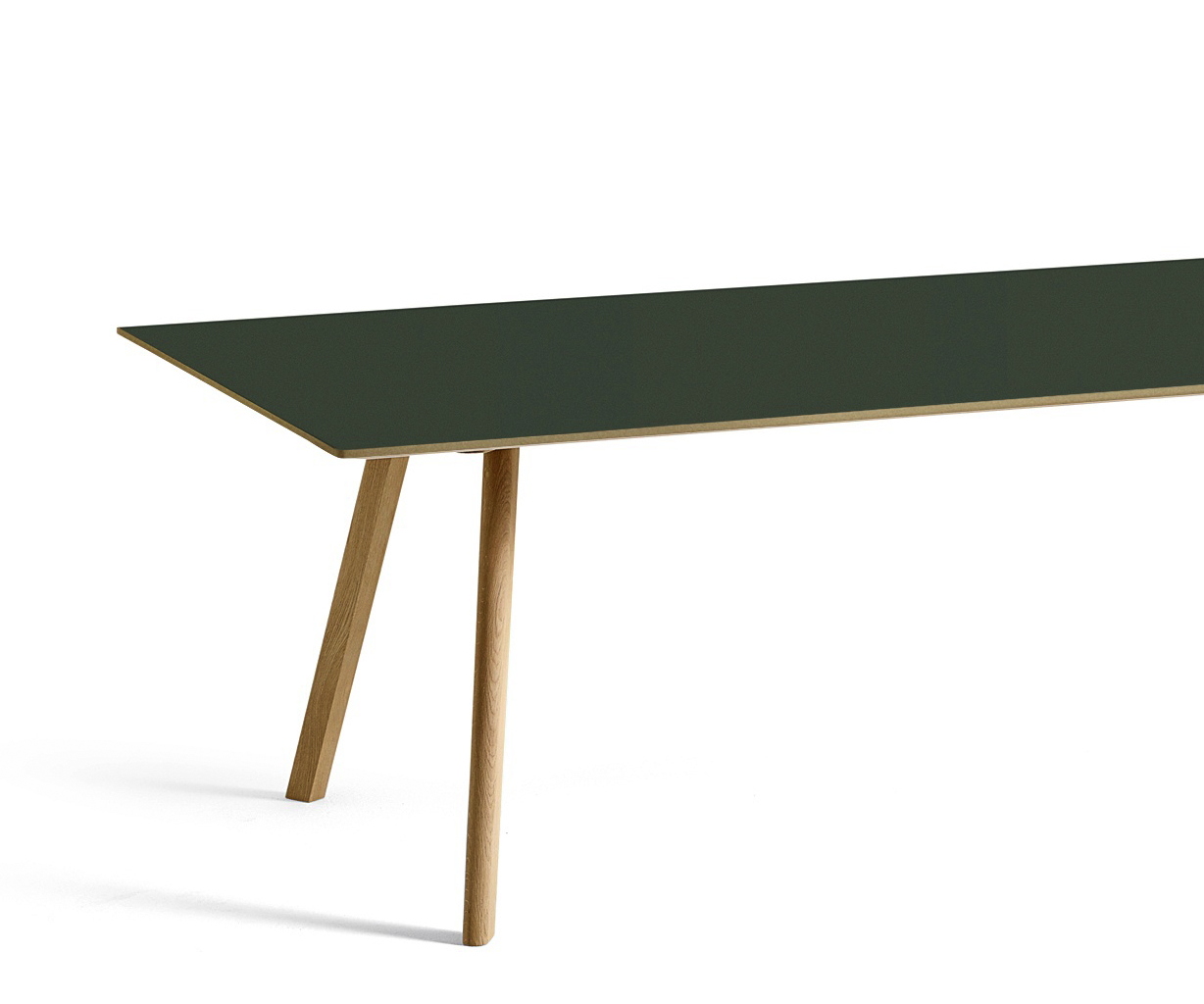 HAY CPH30 2.0 Table - 300x120cm - Grøn Linolium - Matlak