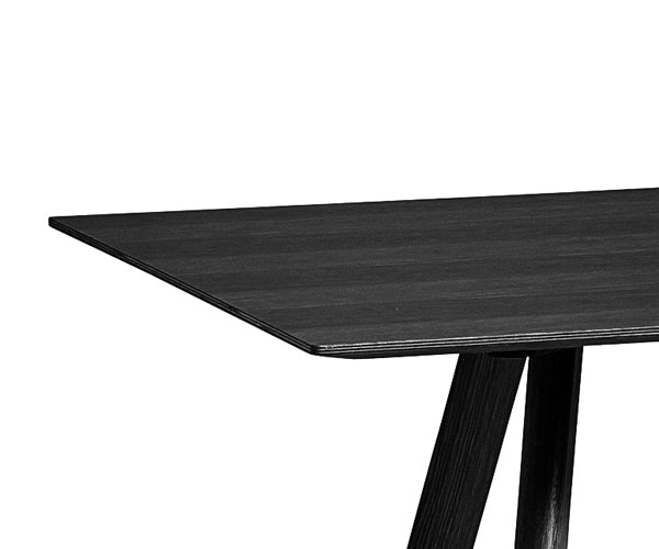 HAY CPH30 Table - 300x120cm - Sort Eg Finer