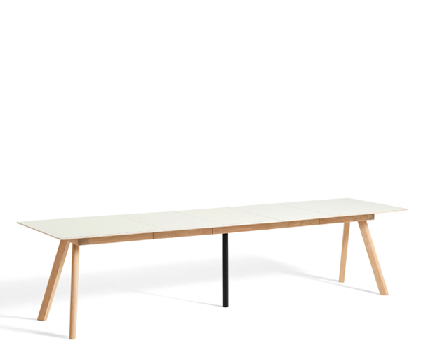 HAY CPH30 Udtræksbord - 160-310x80cm. - Eg Matlak - Linolium