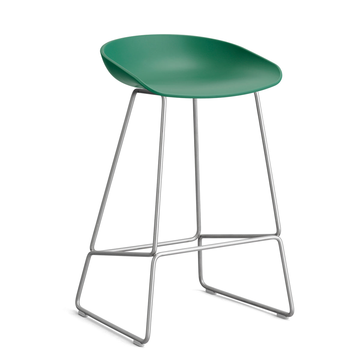 HAY About a Stool - AAS 38 Barstol - Rustfri Stål - H:65cm