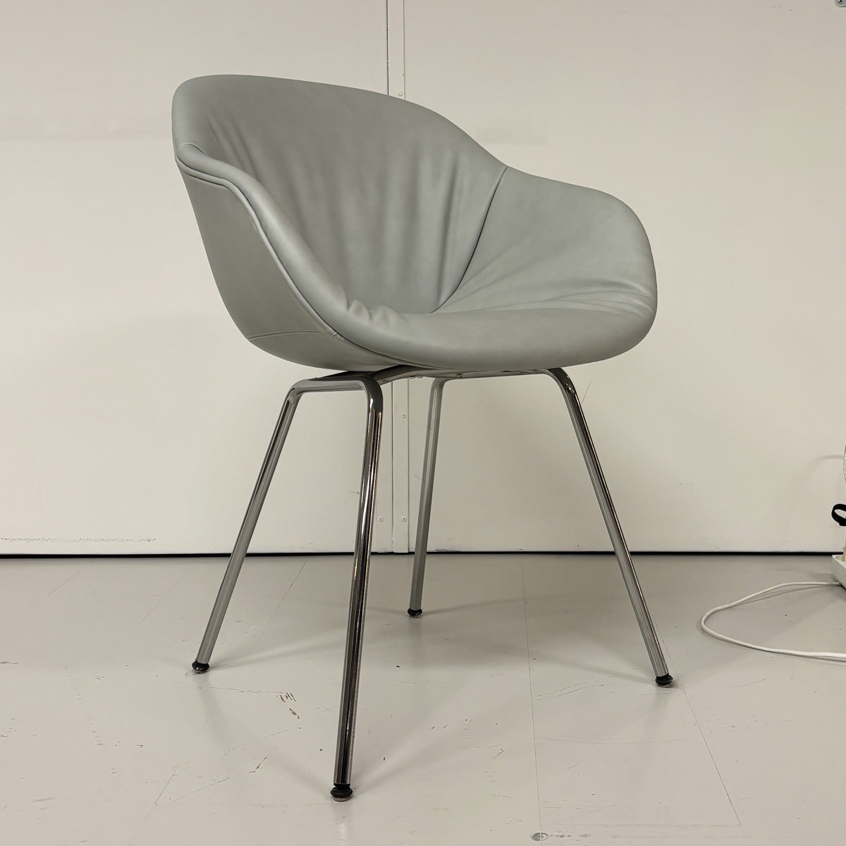 HAY About A Chair - AAC 227 Soft - Eucalyptus Sense Læder - 4 stk. - DEMO.