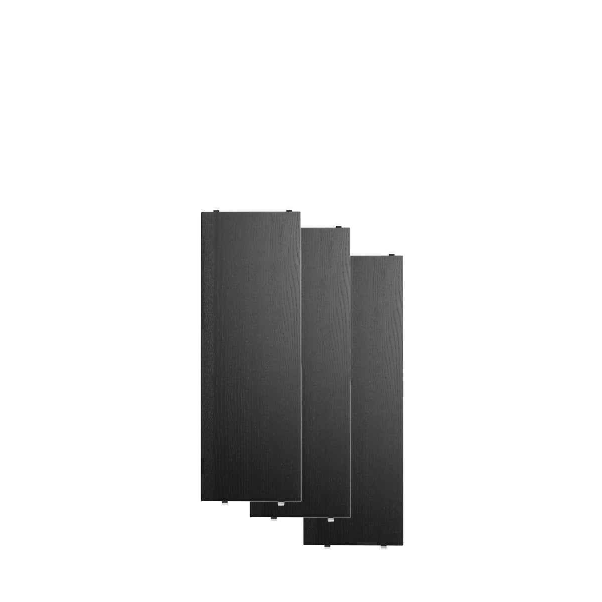 String Shelves 58 x d20 - Black Stained Ash