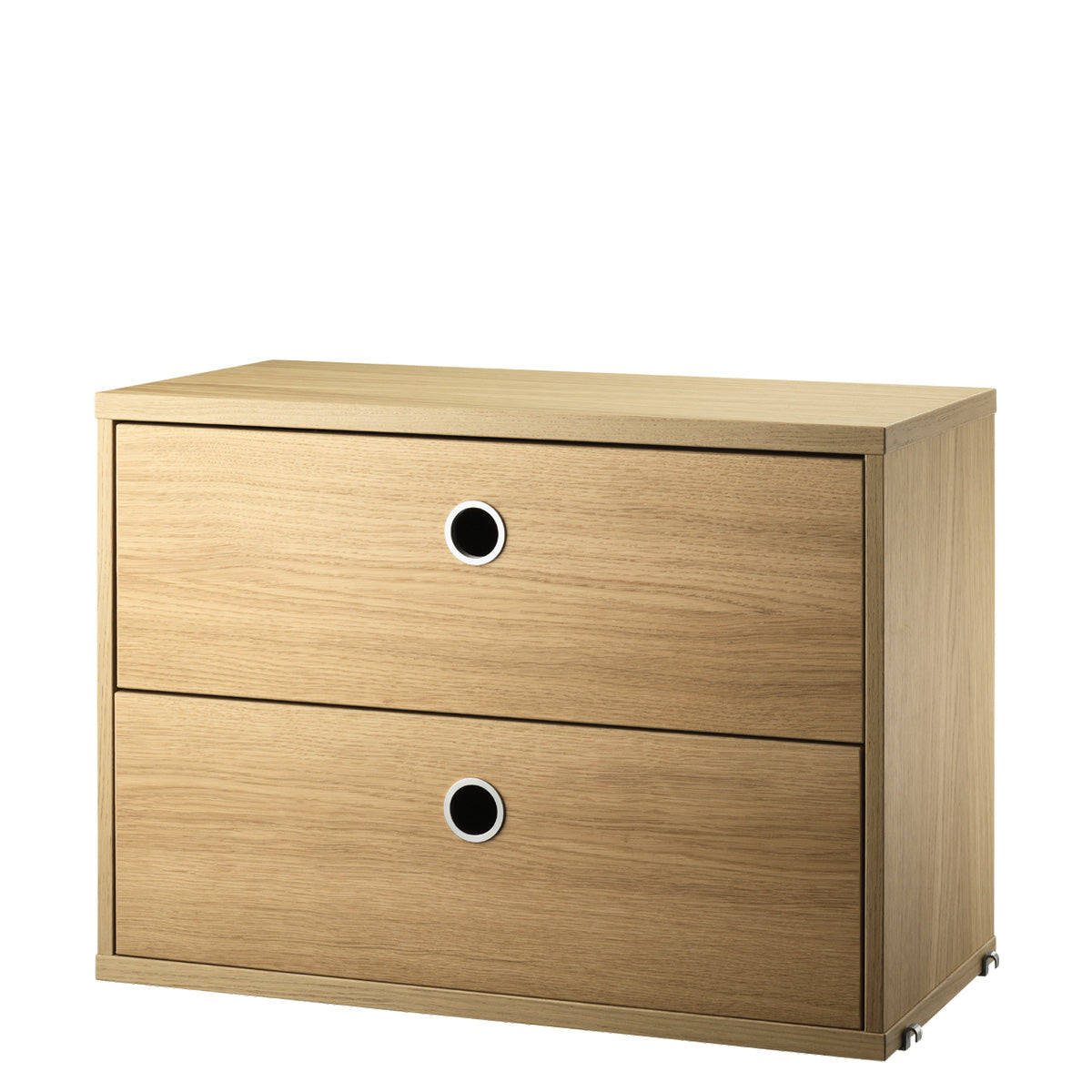 String Chest Of Drawers - 58x30 - Oak