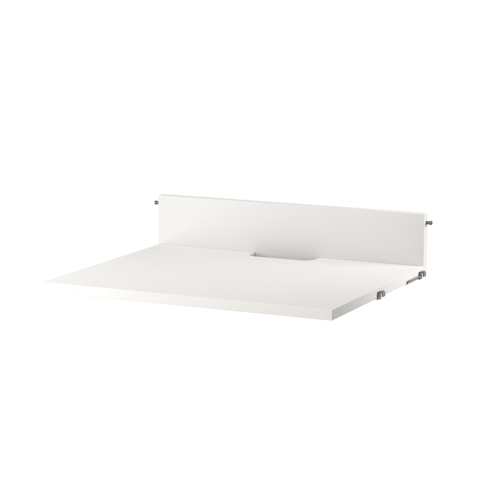 String Media shelf 58x2x47 White