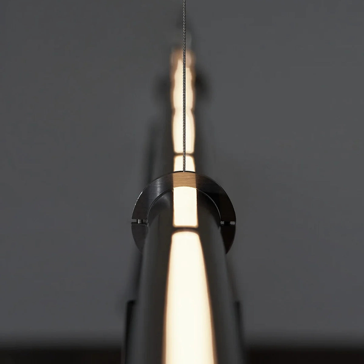 Rubn Long John Pendel - Uplight - 6 spots - Steel
