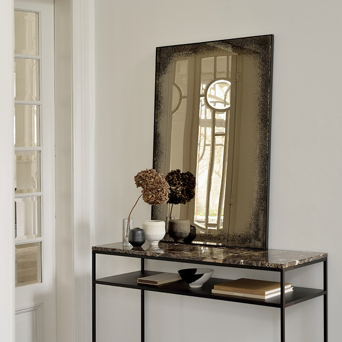 Ethnicraft Aged Wall Mirror - 76x106cm - Bronze