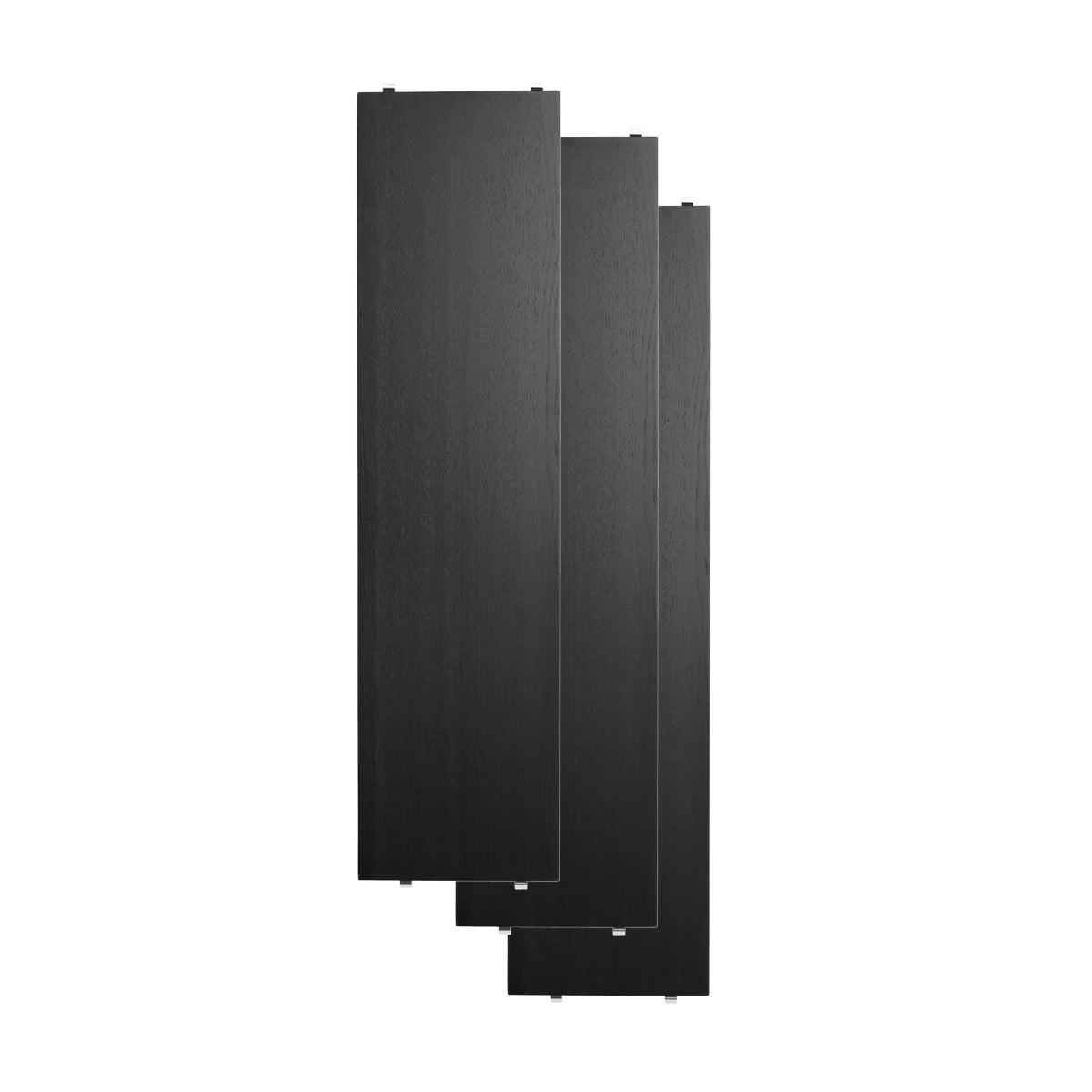 String Shelves 78 x d20 - Black Stained Ash
