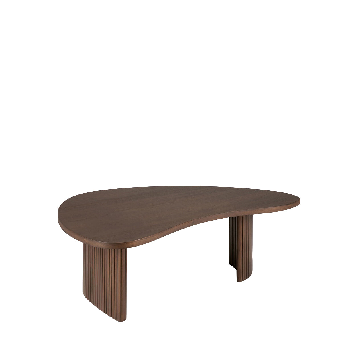 Ethnicraft Boomerang sofabord - 90x61 - Teak Brown