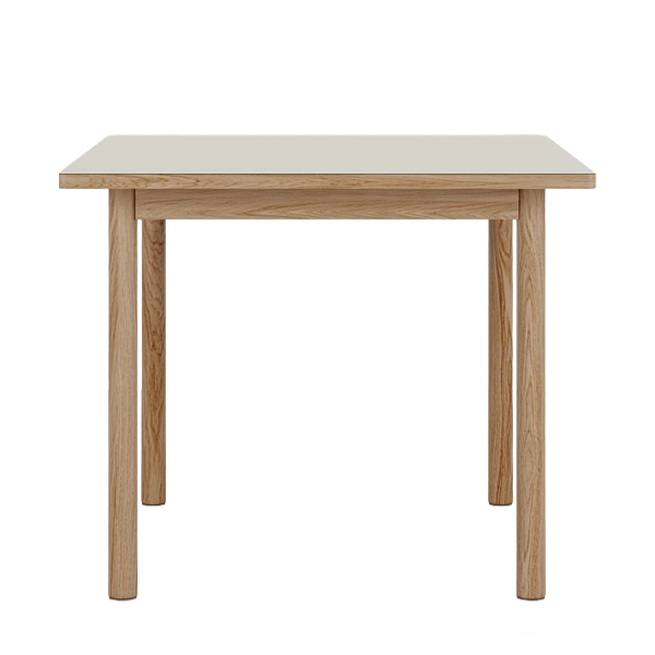 WB Manufaktur Essential Oak Spisebord - 90x90cm - Linolium