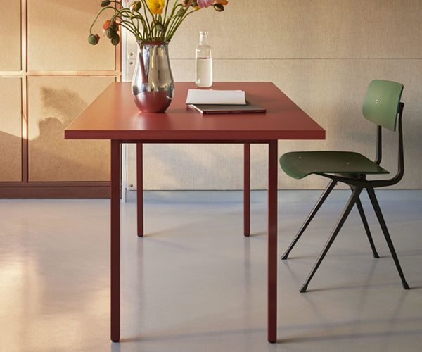 HAY Two-Colour Bord - 240x90 - Maroon Red