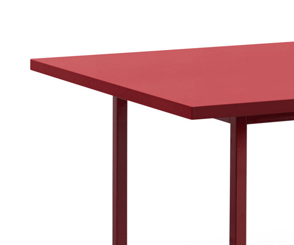 HAY Two-Colour Bord - 240x90 - Maroon Red