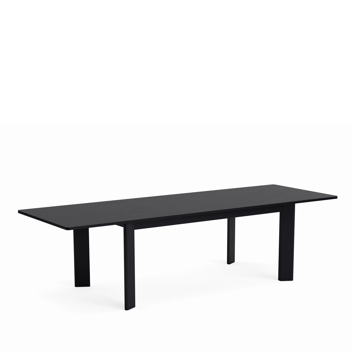 HAY Chisel 630 Extendable Butterfly Table - 180-280x95cm - Black Oak